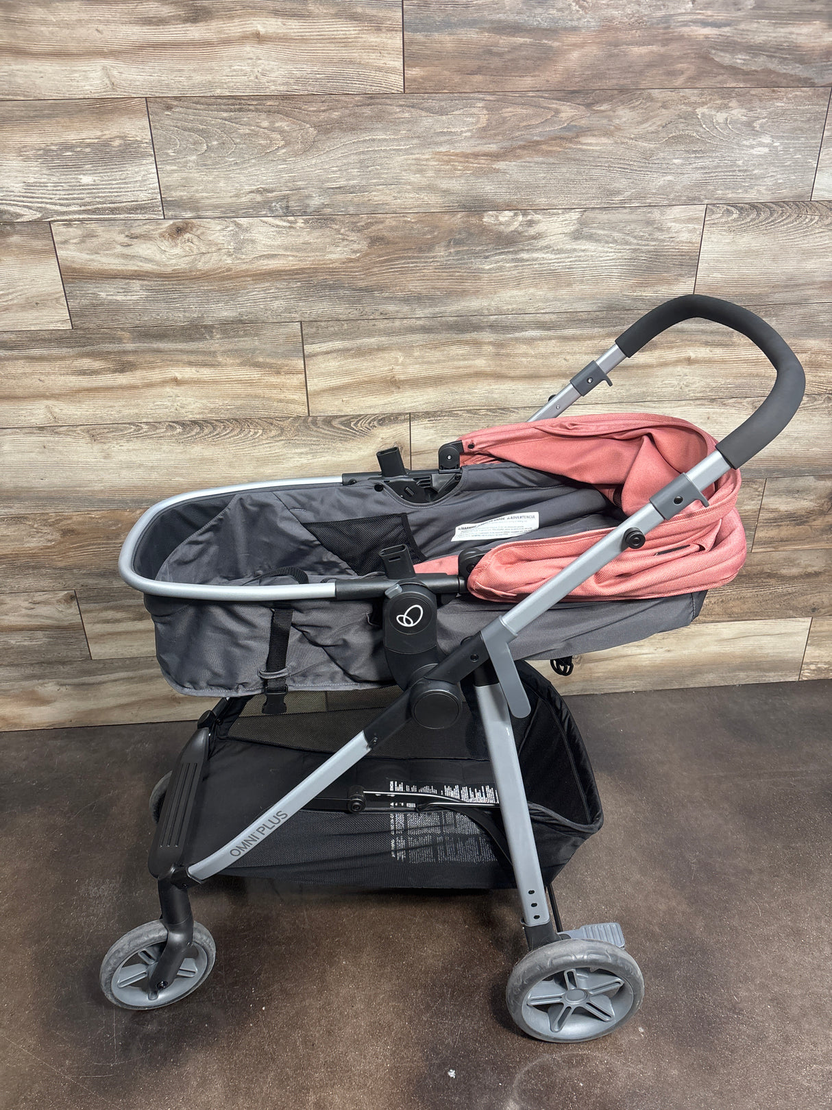 Evenflo Omni Plus Stroller in Shasta Pink*