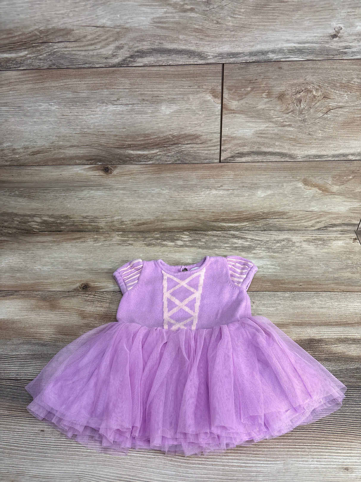 Baby Gap × Disney Baby Rapunzel Purple Orchid Tulle Dress sz 6-12m