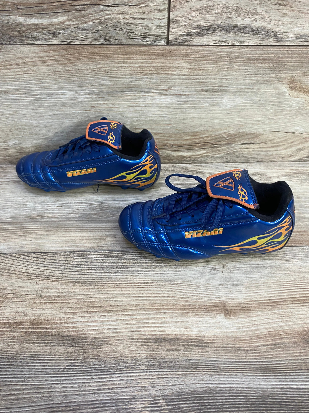 Vizari Blaze Youth Soccer Cleats Blue sz 12.5c - Me n Mommy To Be