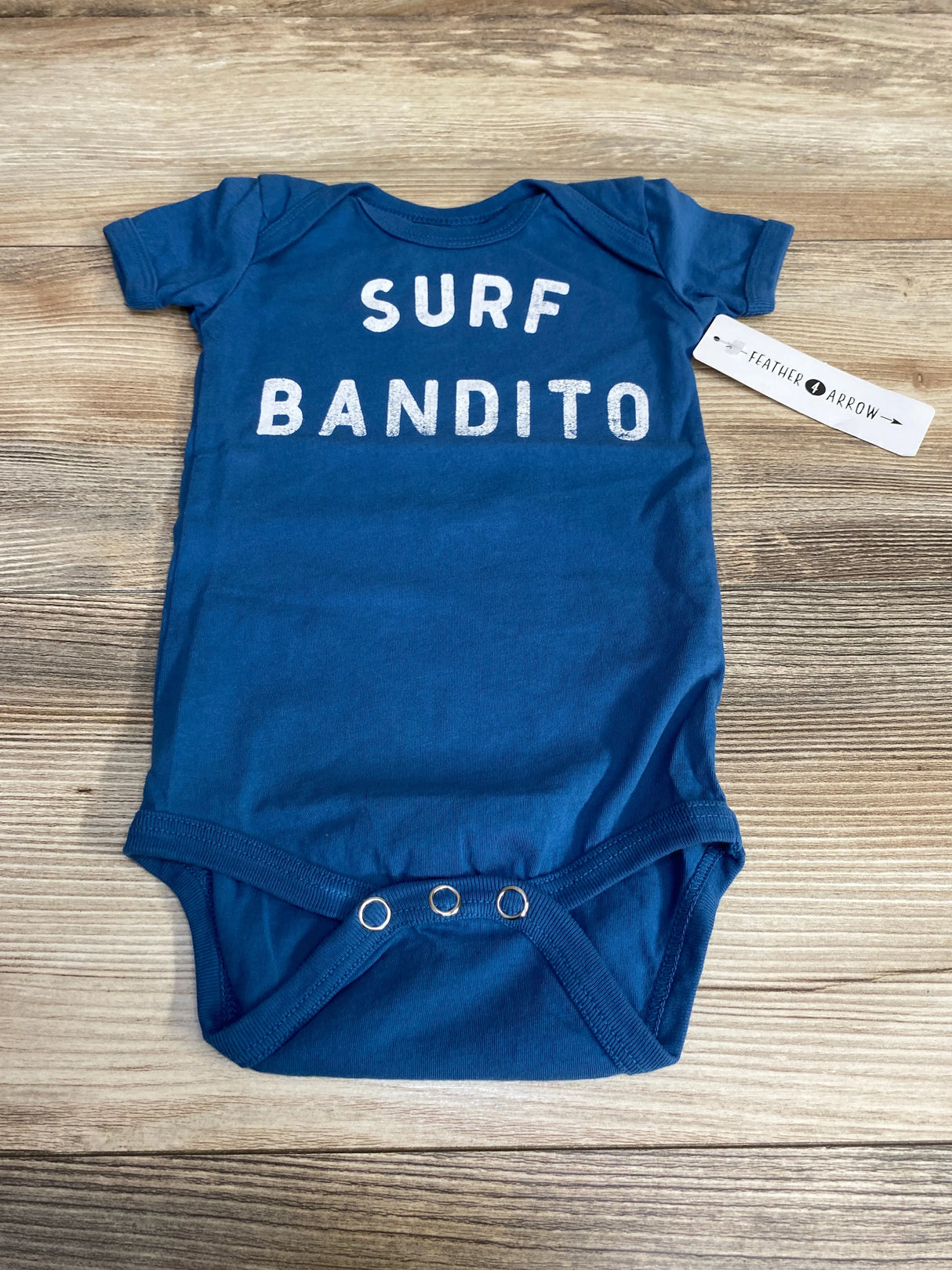 NEW Feather 4 Arrow Surf Bandito One Piece Blue sz 6m - Me n Mommy To Be