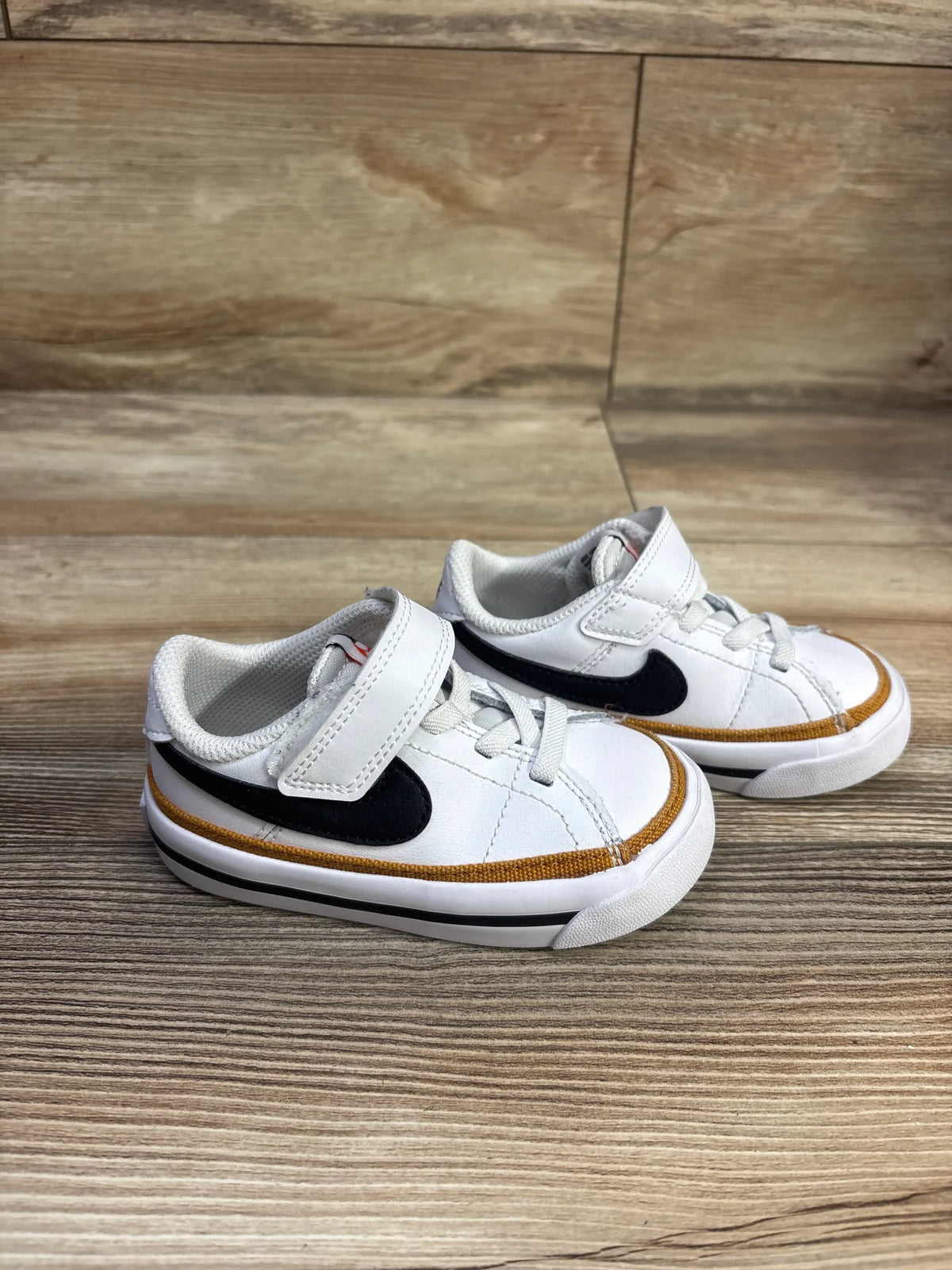 Nike Court Legacy TD 'White Desert Ochre' Sneakers sz 6c