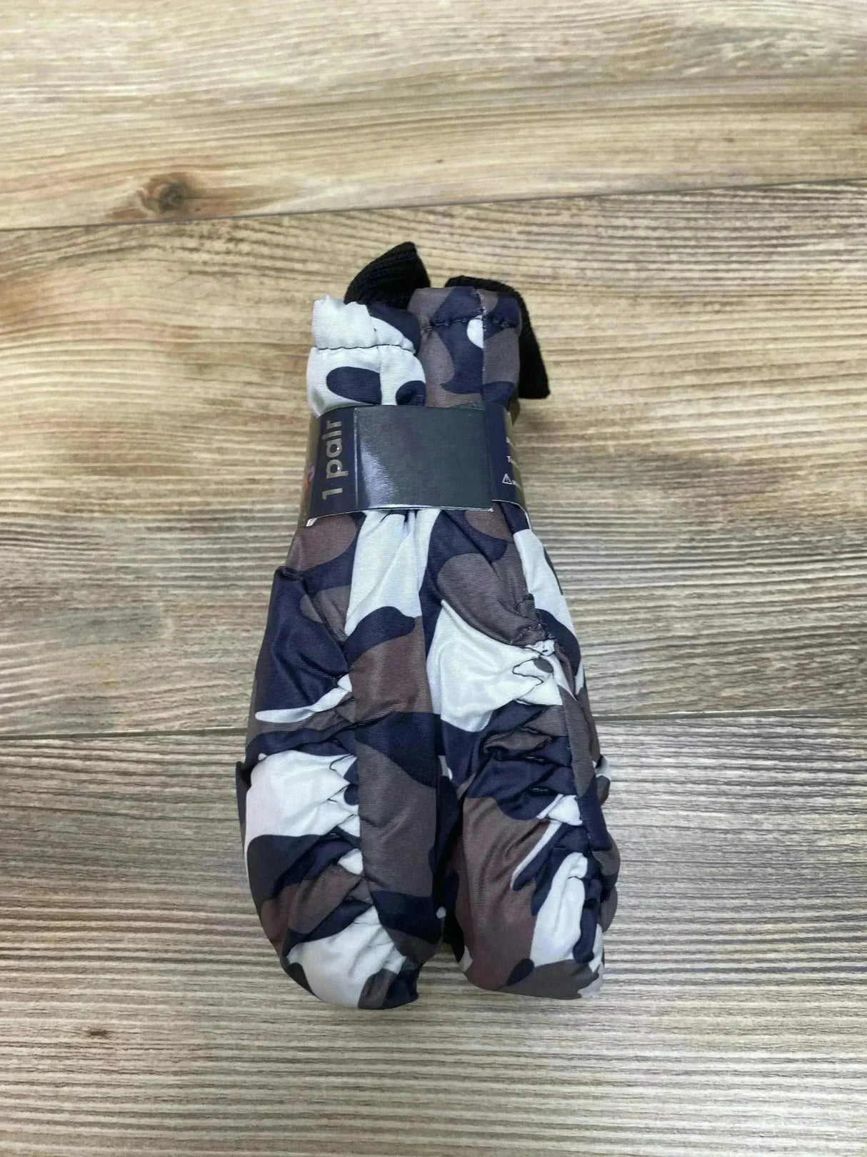 NEW ThermaWear Kid's Ski Grey Camo Mittens OSFM (1-3Y) - Me n Mommy To Be