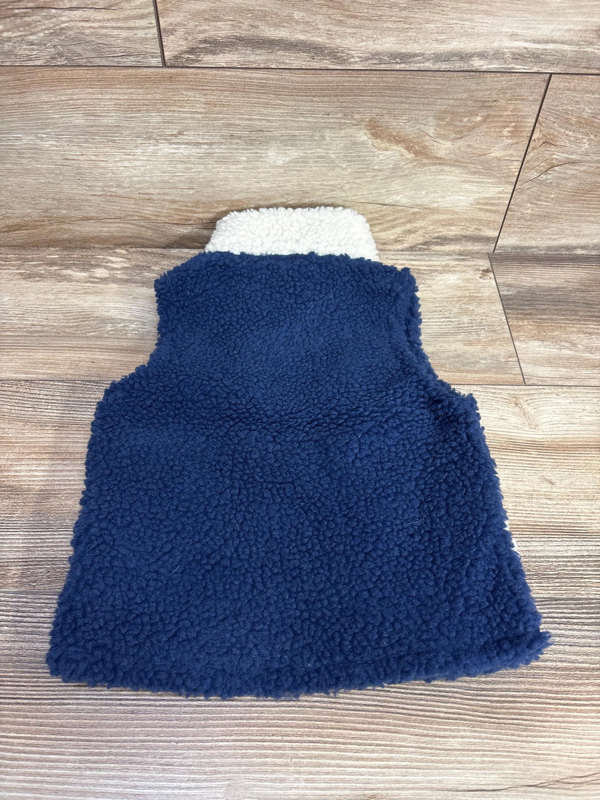 NEW The Beaufort Bonnet Company Van Camp Vest Sherpa - Nantucket Navy sz 2T