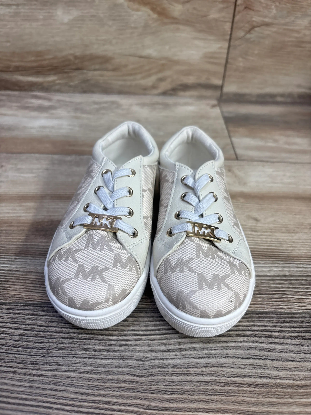 Michael Kors Logo Slip-On Sneakers Beige sz 8c