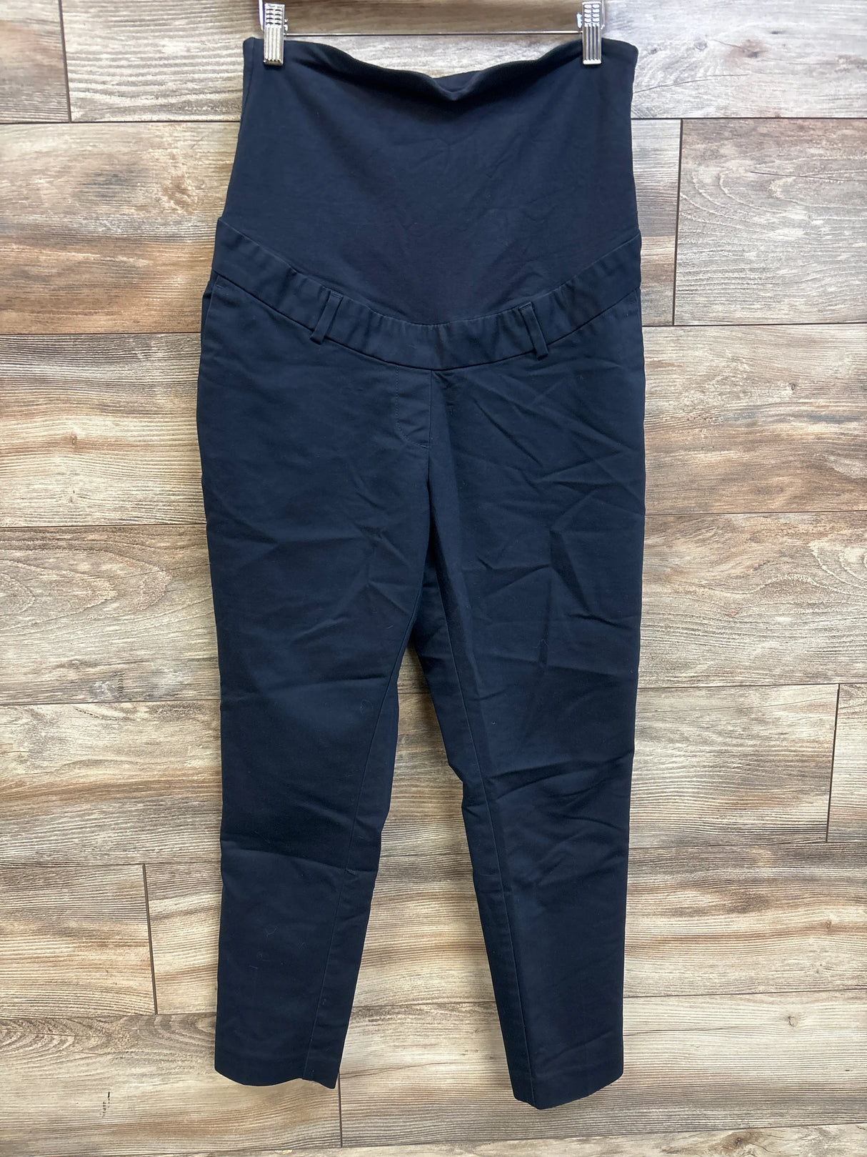 H&M Mama Maternity Full Panel Pants Navy sz Medium