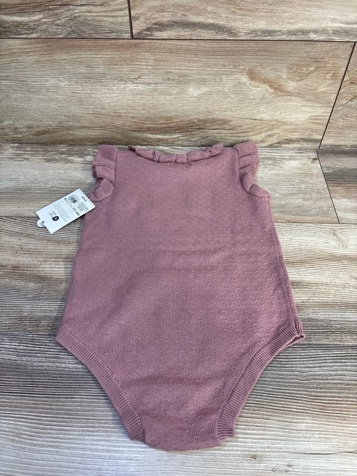 NEW Cloud Island Tank Sweater Romper Mauve sz 24m