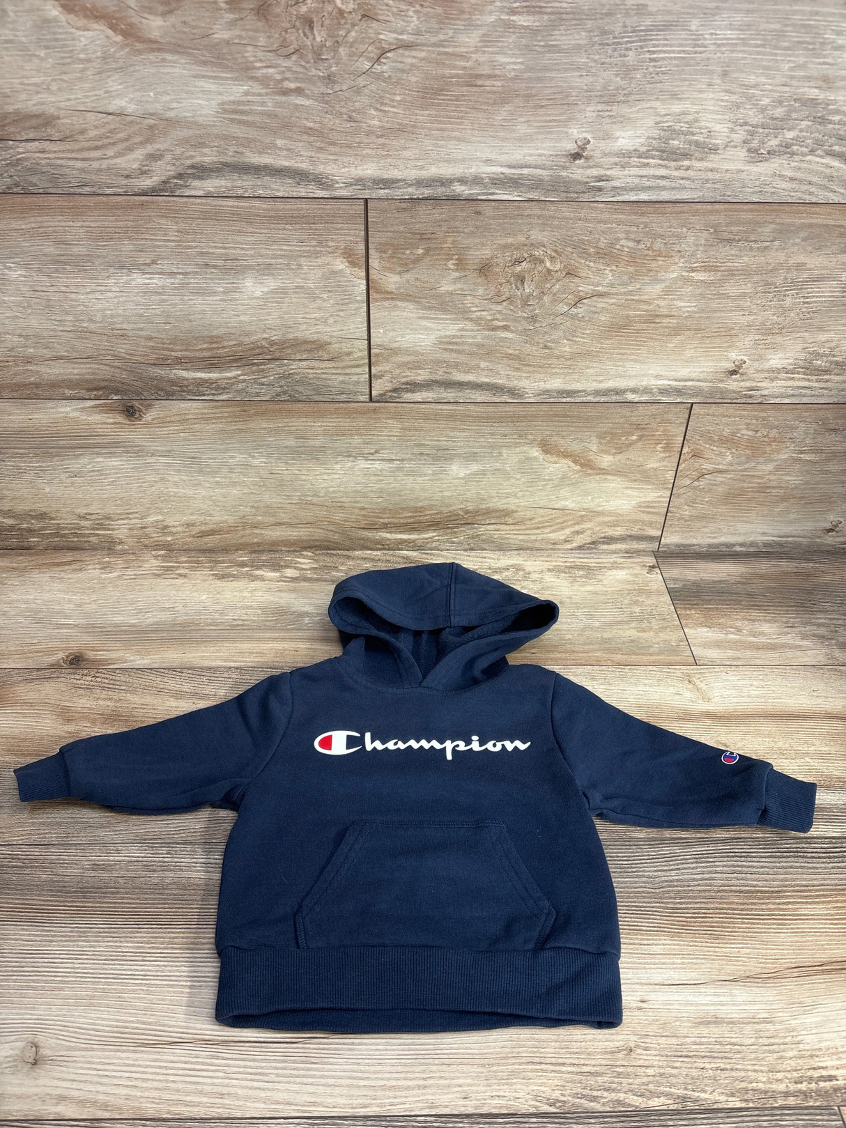 Chamapion Pull Over Hoodie Navy sz 12m