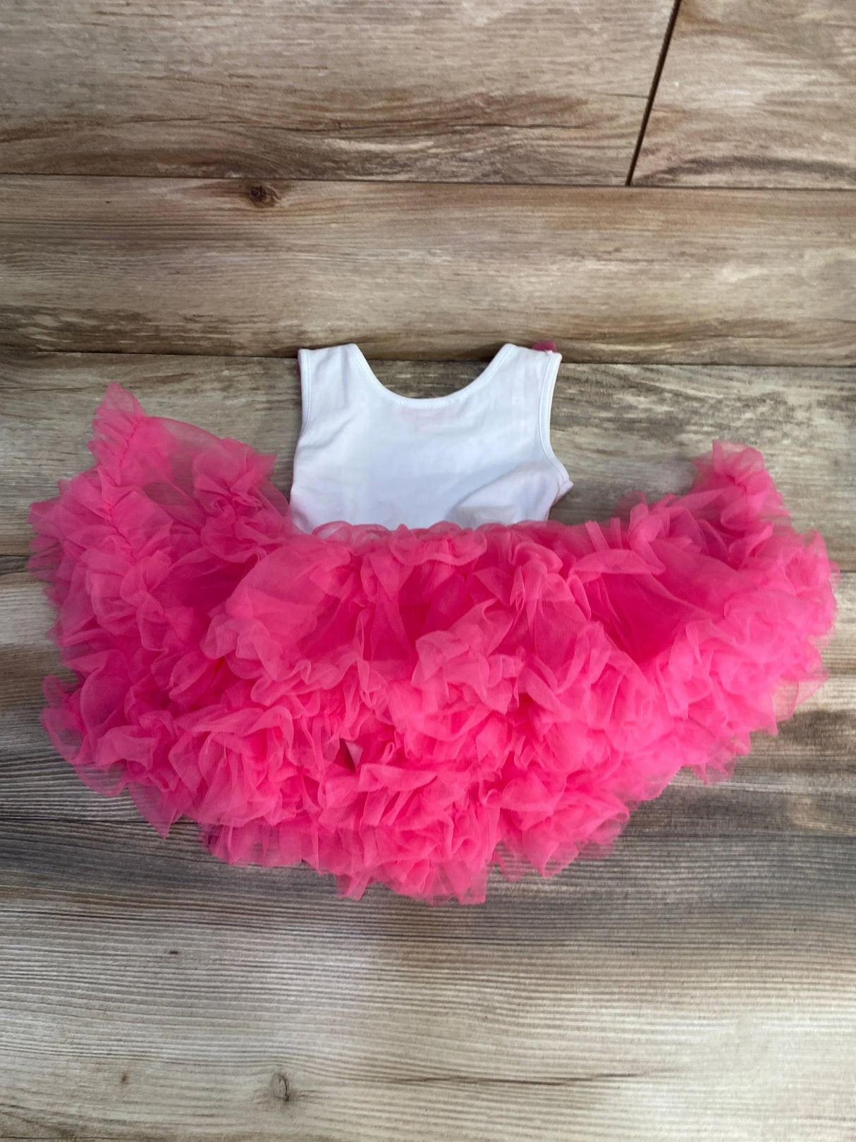Popatu Secretly A Mermaid Tutu Bodysuit Dress White sz 18m - Me n Mommy To Be