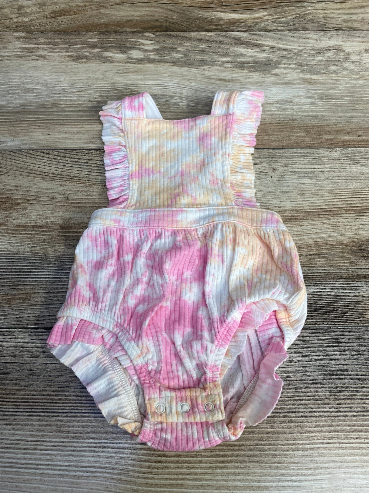 Cat & Jack Tie-Dye Romper Pink sz 0-3m - Me n Mommy To Be