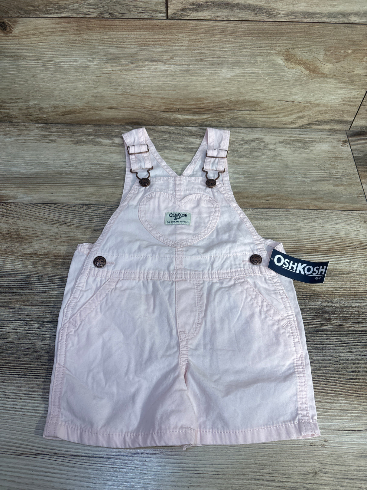 NEW Oshkosh Shortalls Pink sz 2T
