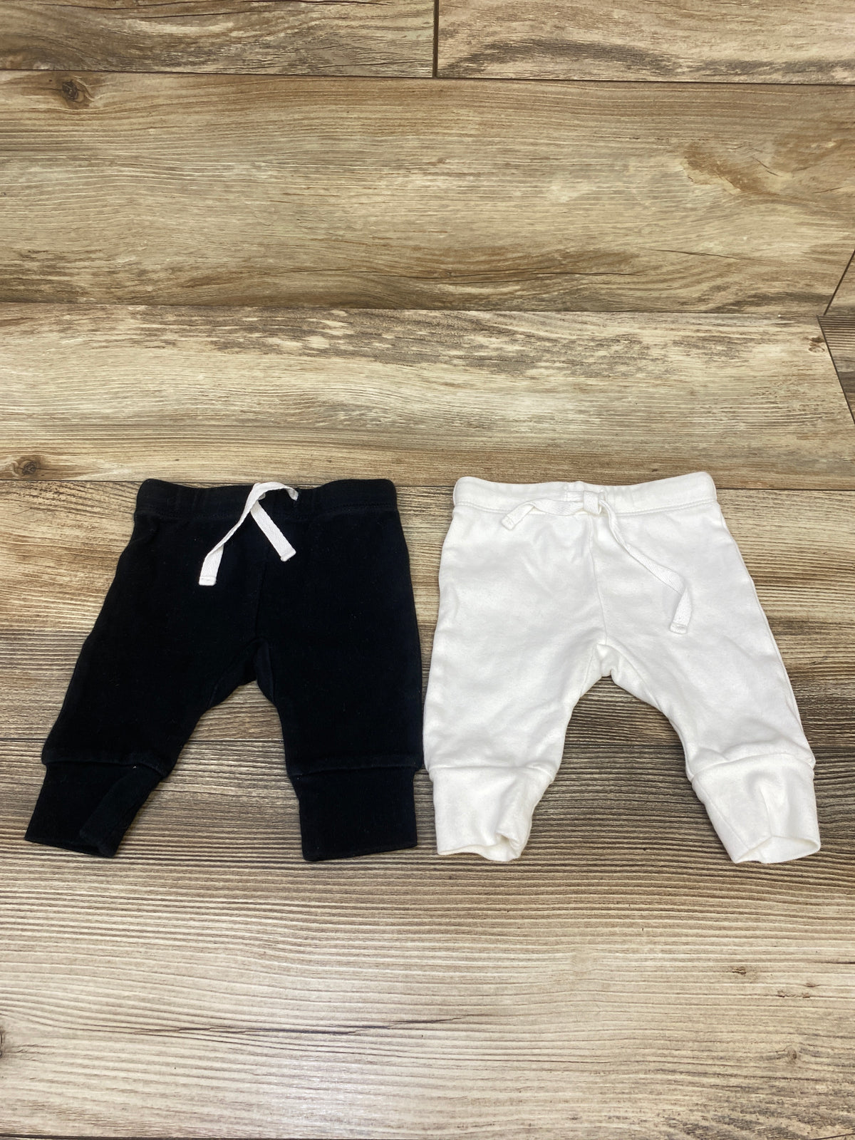 HonesBorn 2pk Pants Black/White sz Newborn