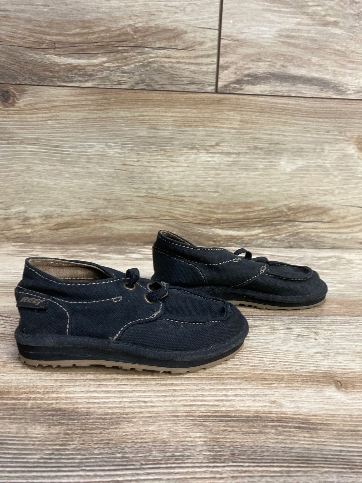 Reef Grom Deckhand 3 Sneakers Black sz 5/6c