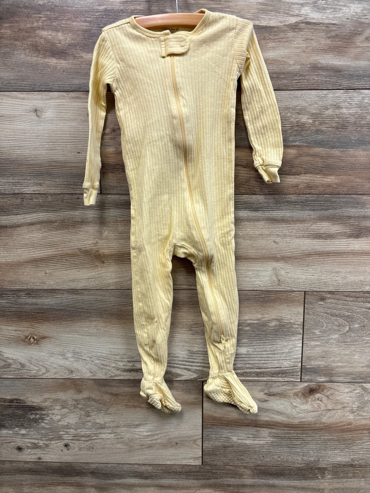 Member's Mark Ribbed Sleeper Yellow sz 24m