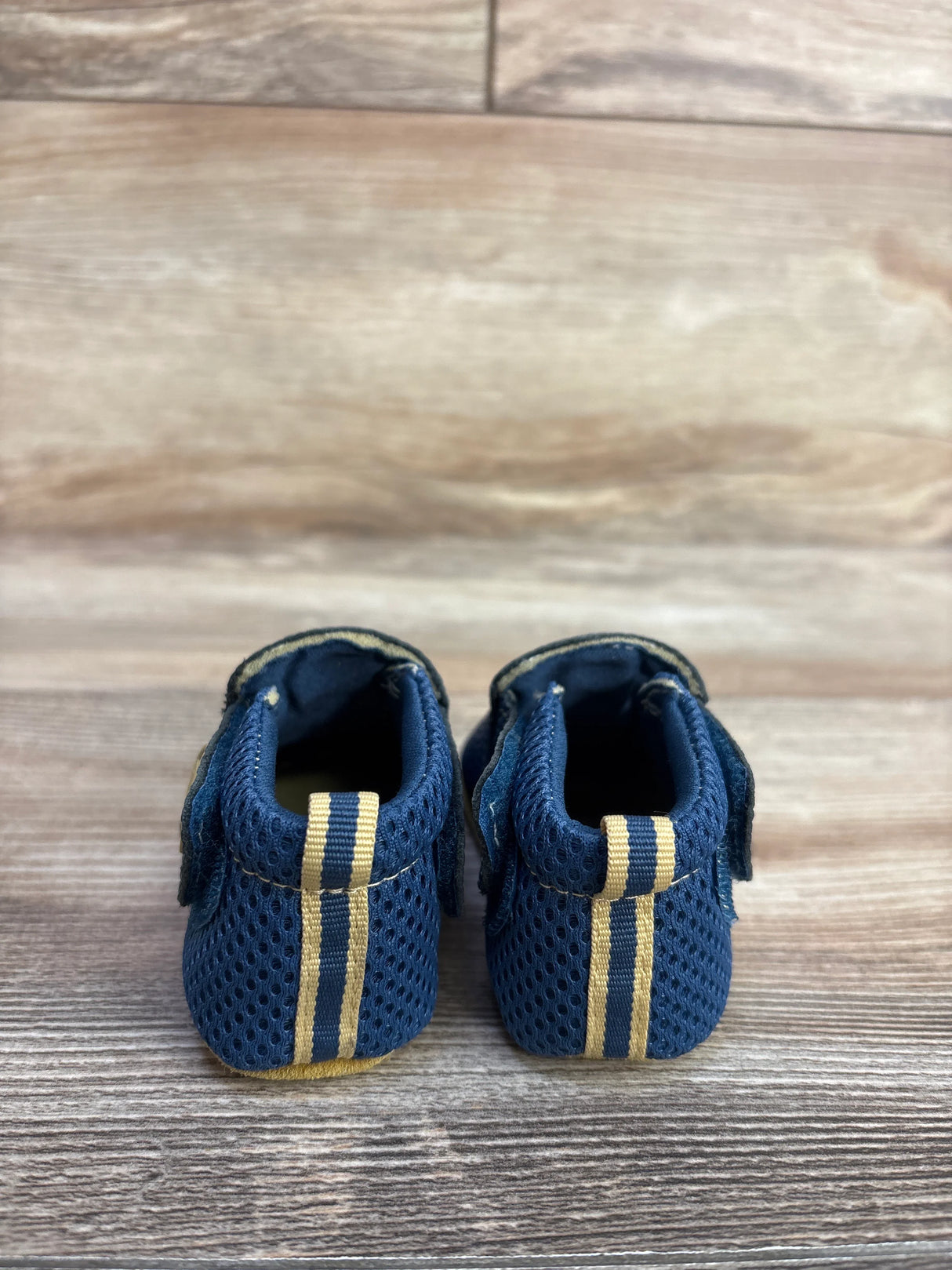 Pediped Soft-Soles Originals Blue Football, sz 0-6m