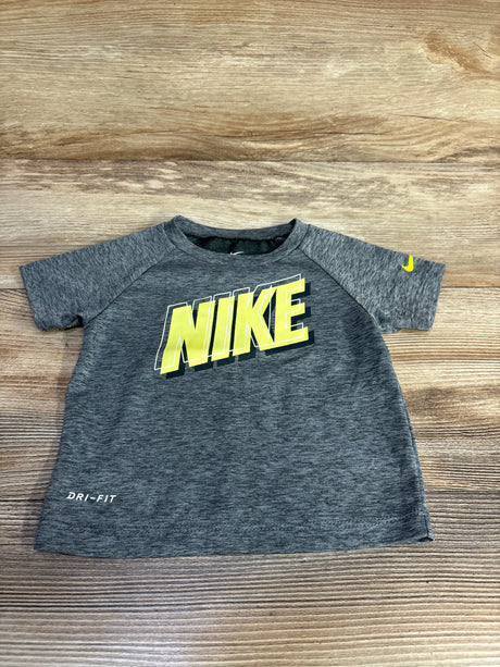 Nike Dri-Fit Logo Shirt Grey sz 12m - Me n Mommy To Be