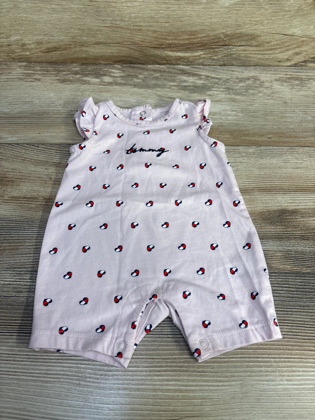Tommy Hilfiger Heart Print Romper Pink sz 0-3m - Me n Mommy To Be