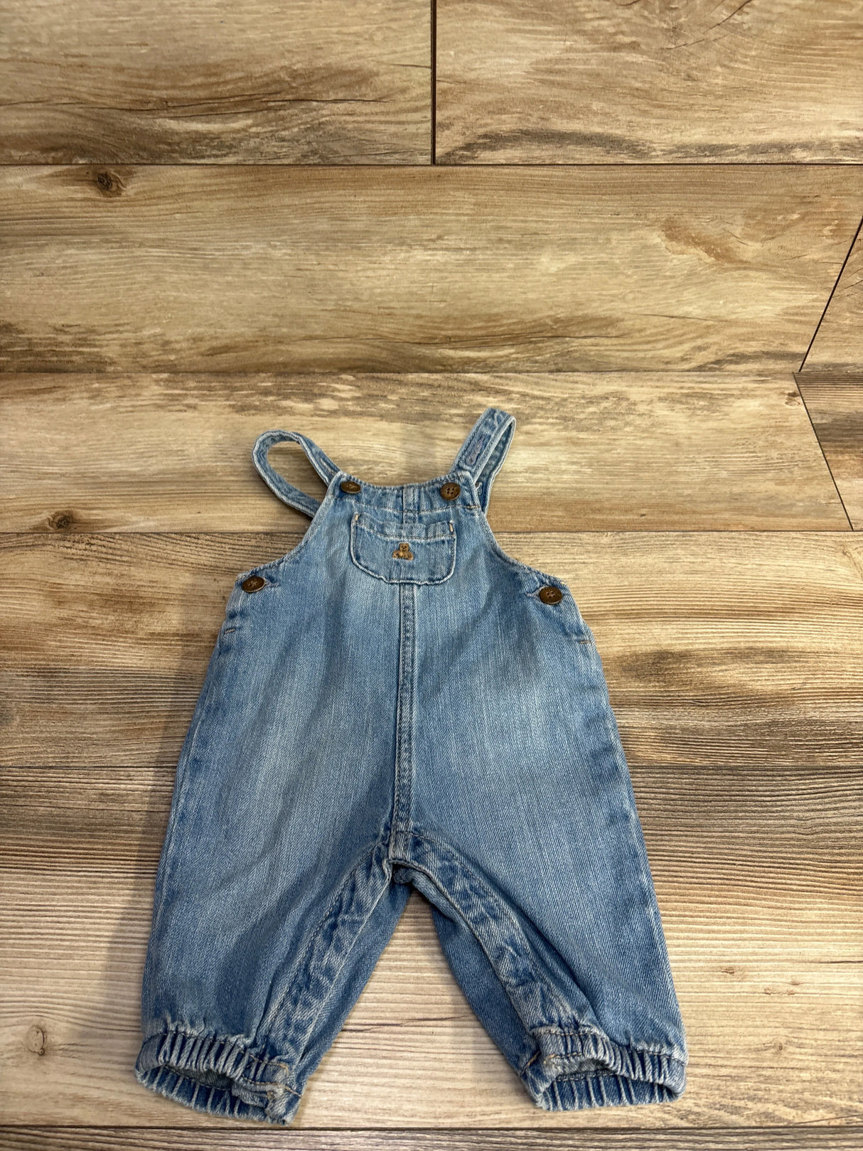 Baby Gap Denim Overalls Light Blue 0-3m