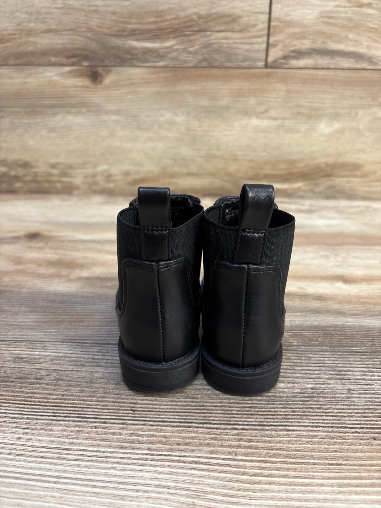 Baby Gap Leather Ankle Boots Black sz 5c