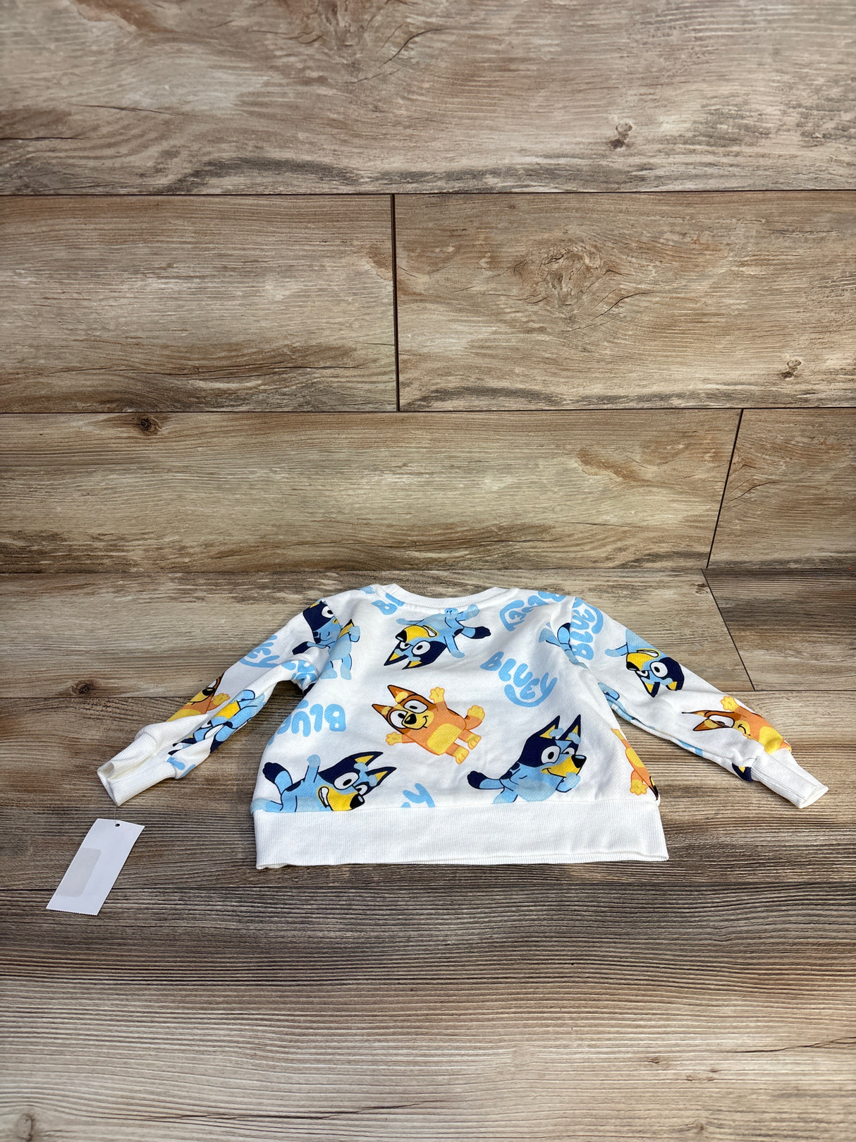 NEW Bluey Sweatshirt White sz 12m