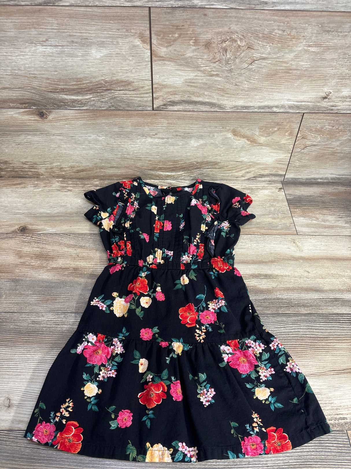 Old Navy Floral Ruffled Dress sz 5T