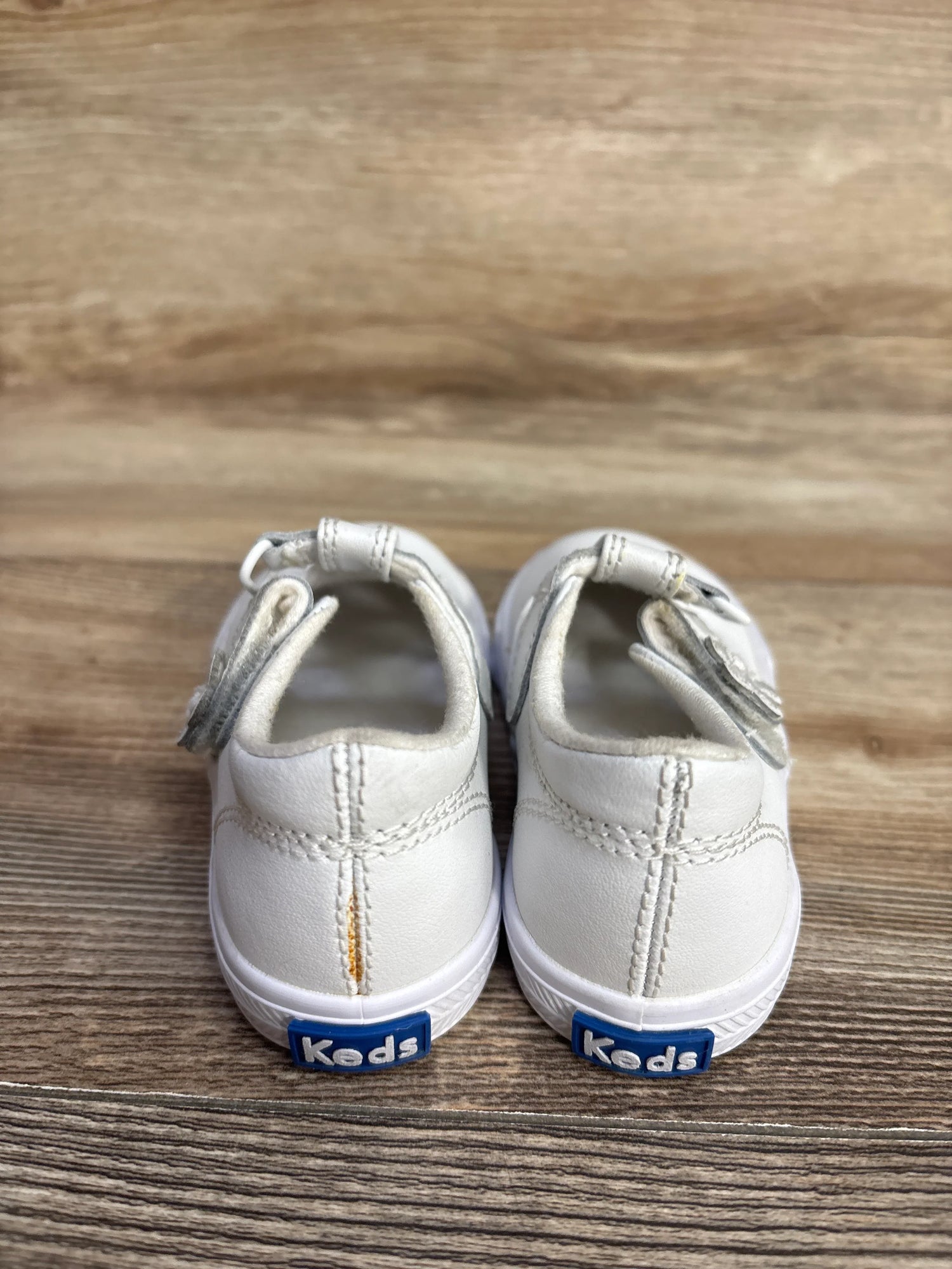 Keds Daphne White Leather Mary Jane Sneakers White sz 7c