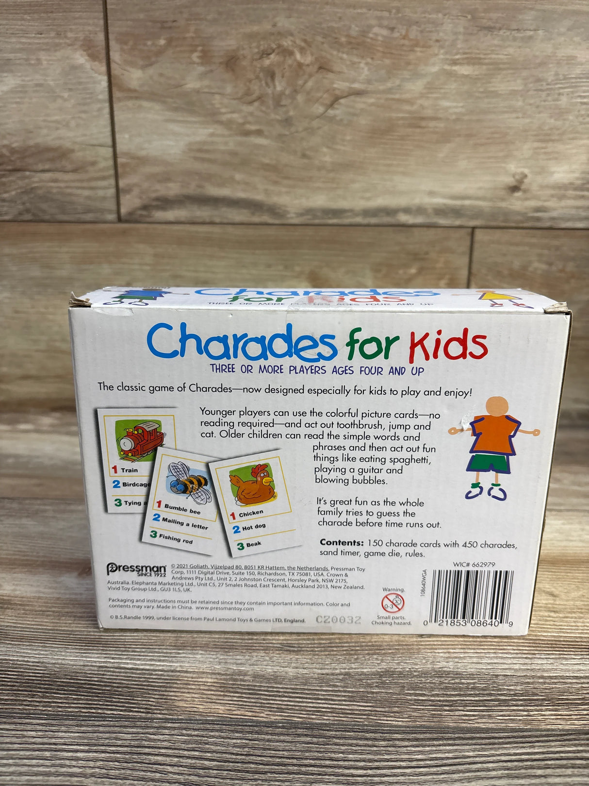 NEW Pressman Charades for Kids
