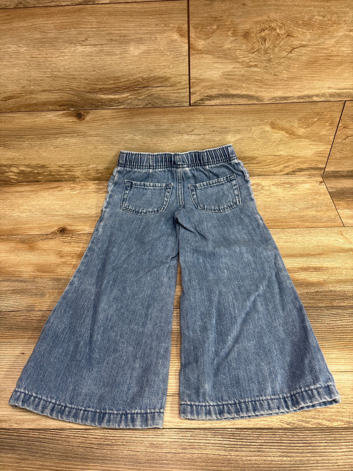 Cat & Jack Wide Leg Jeans Blue sz 4/5T