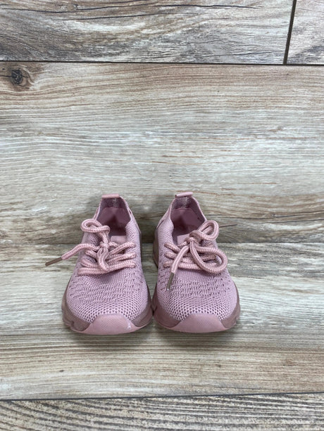 Girls Air Bubble Cushion Knit Sneakers Blush Pink Sz 4c - Me n Mommy To Be