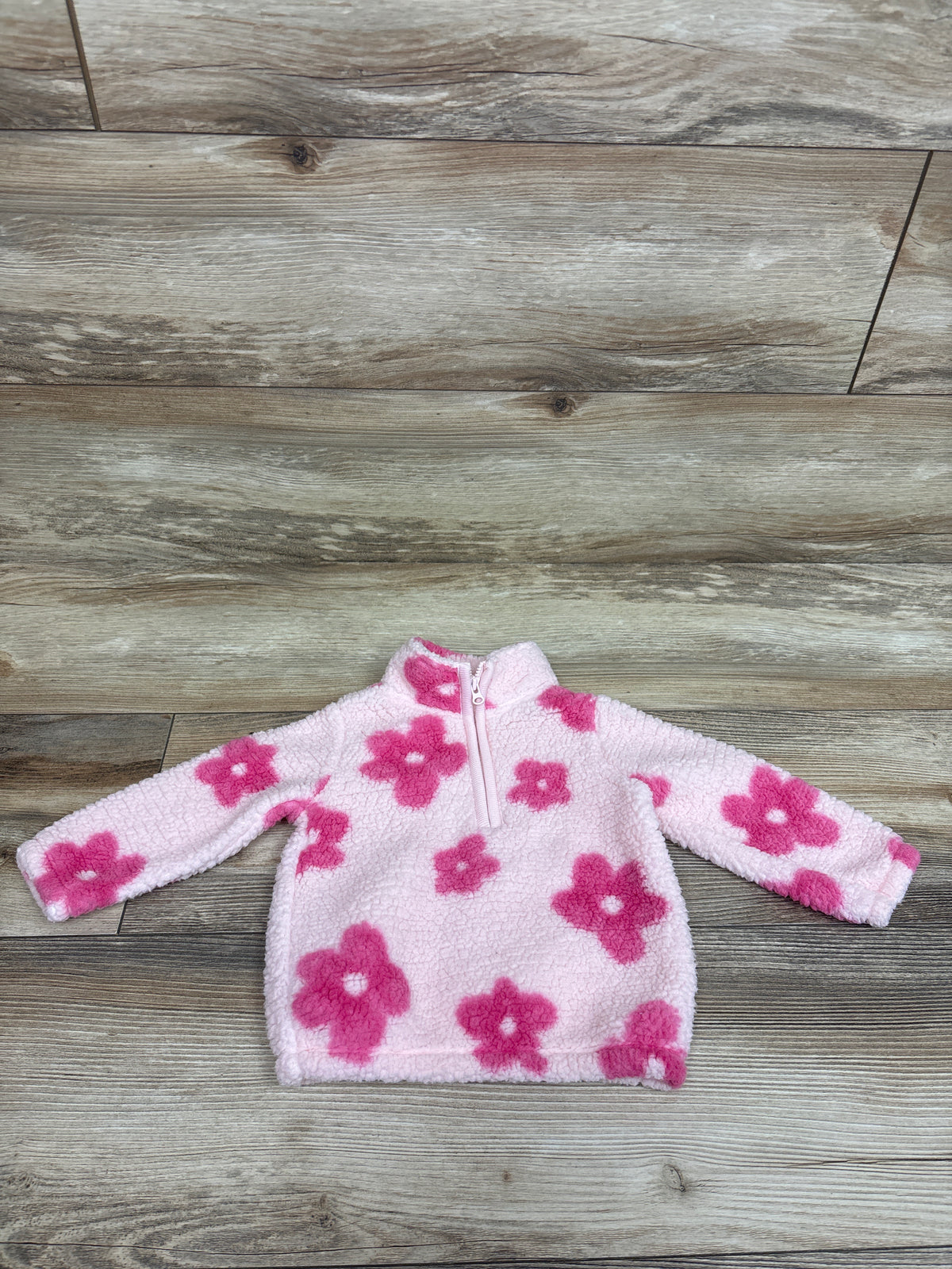 Just One You Sherpa Half-Zip Jacket Pink sz 9m