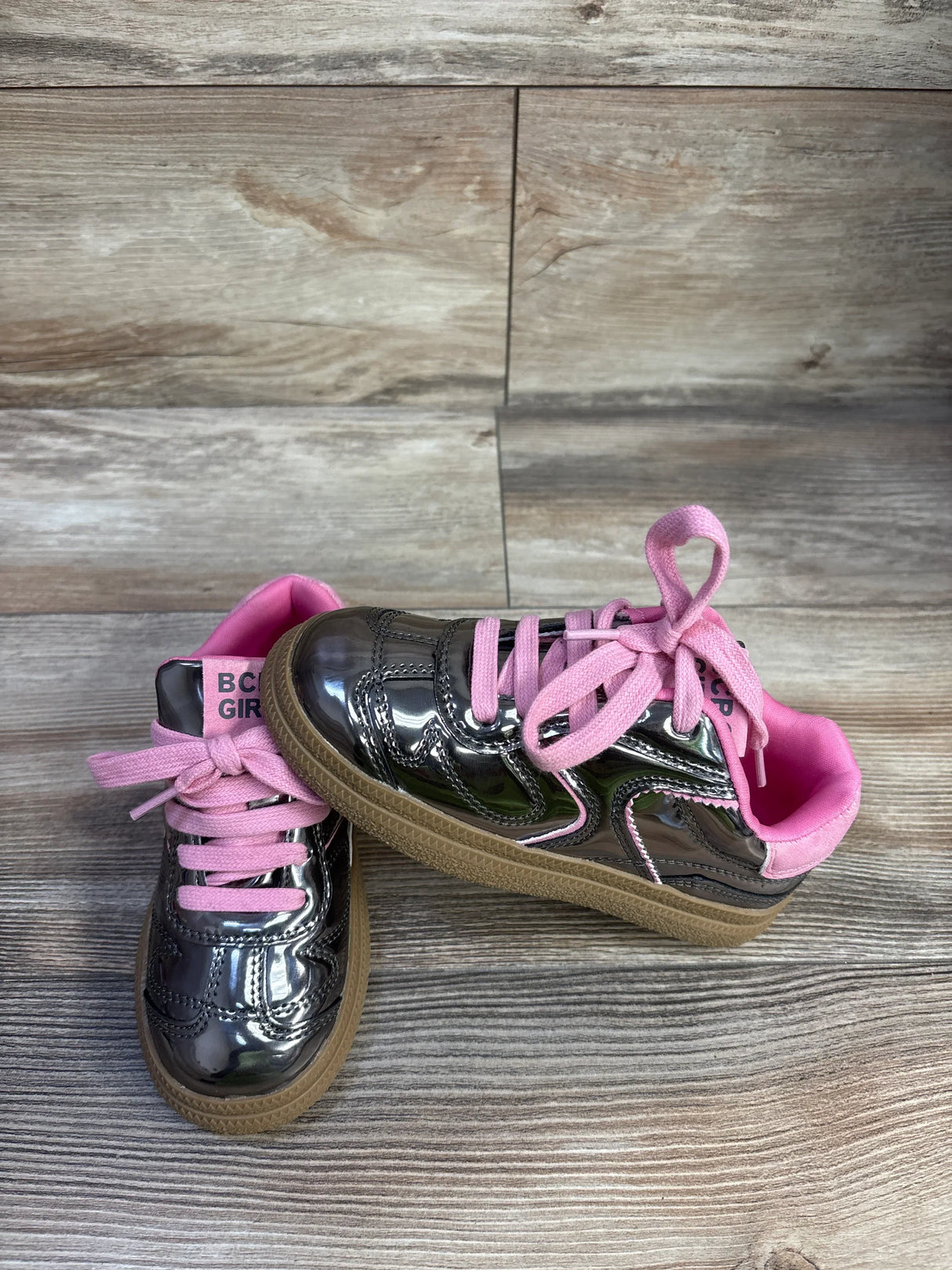 RCBG Geena Metallic Sneakers Silver sz 12c