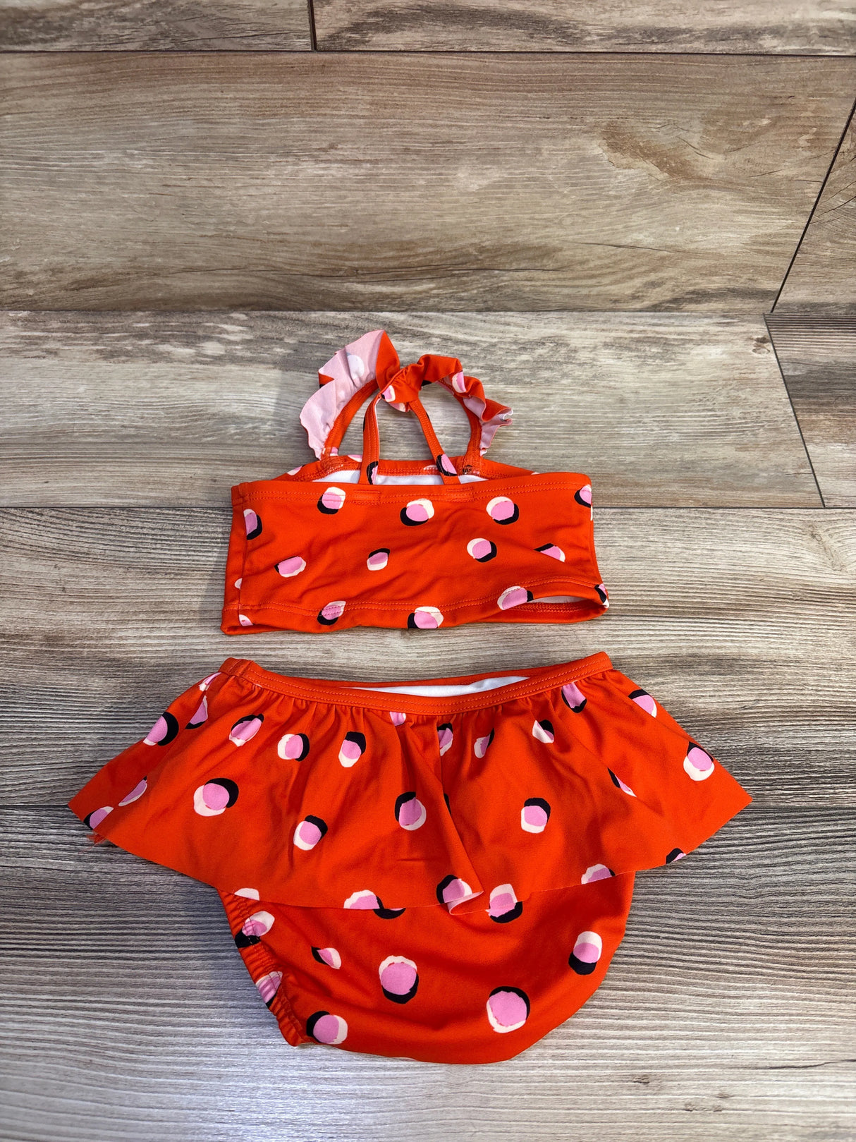 Hanna Andersson 2pc Swimsuit Orange sz 2T