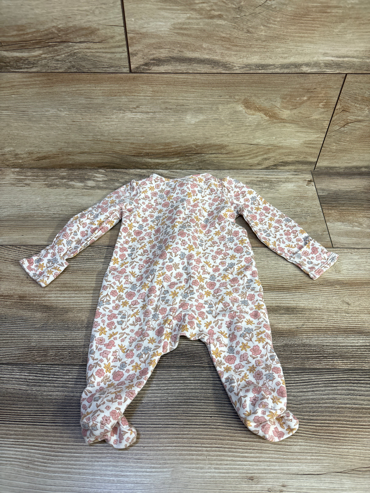 Carter's Floral Sleeper White sz 3m