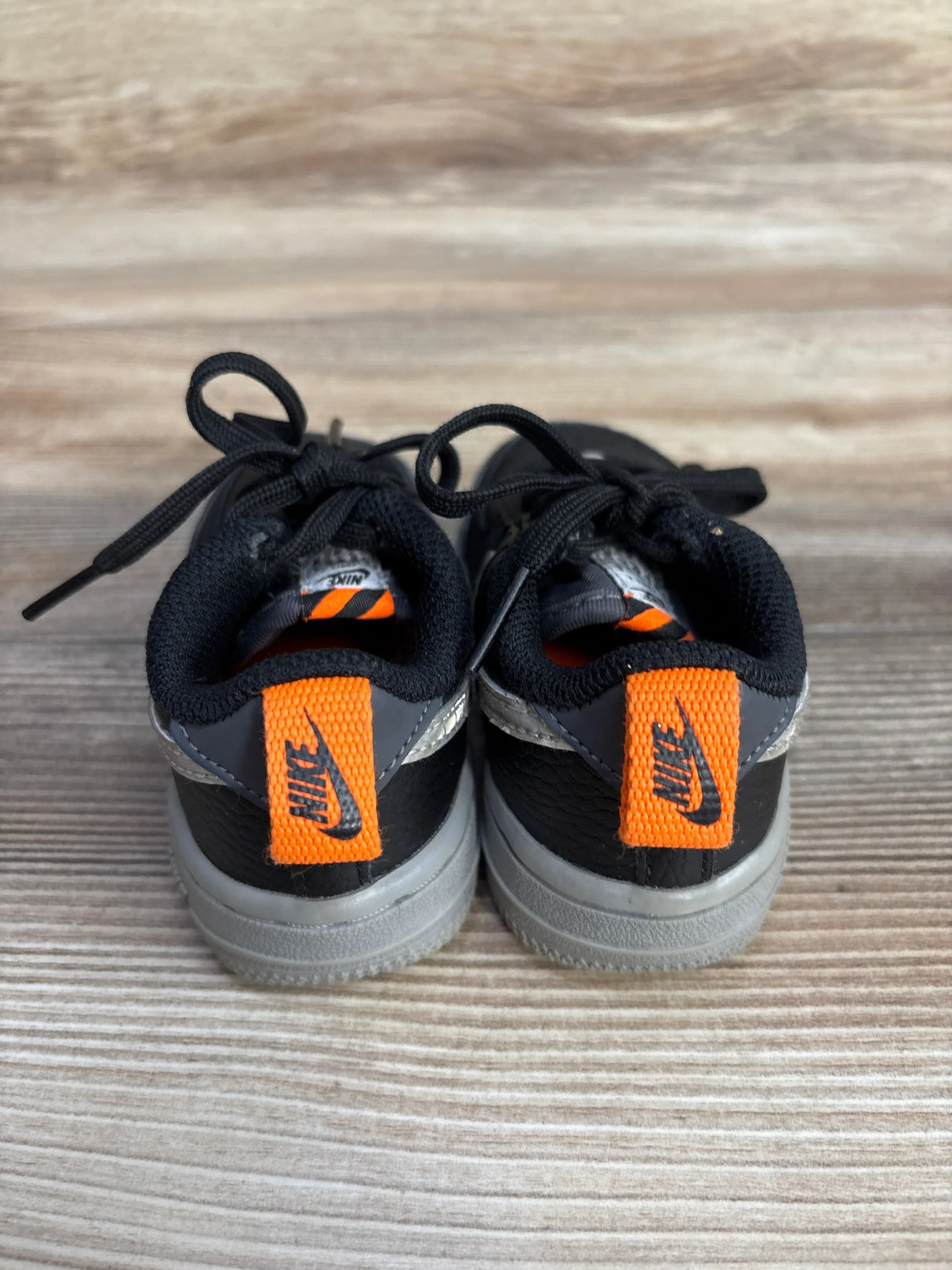 Nike Air Force 1 LV8 2 TD 'Under Construction - Black' Sneakers sz 5c