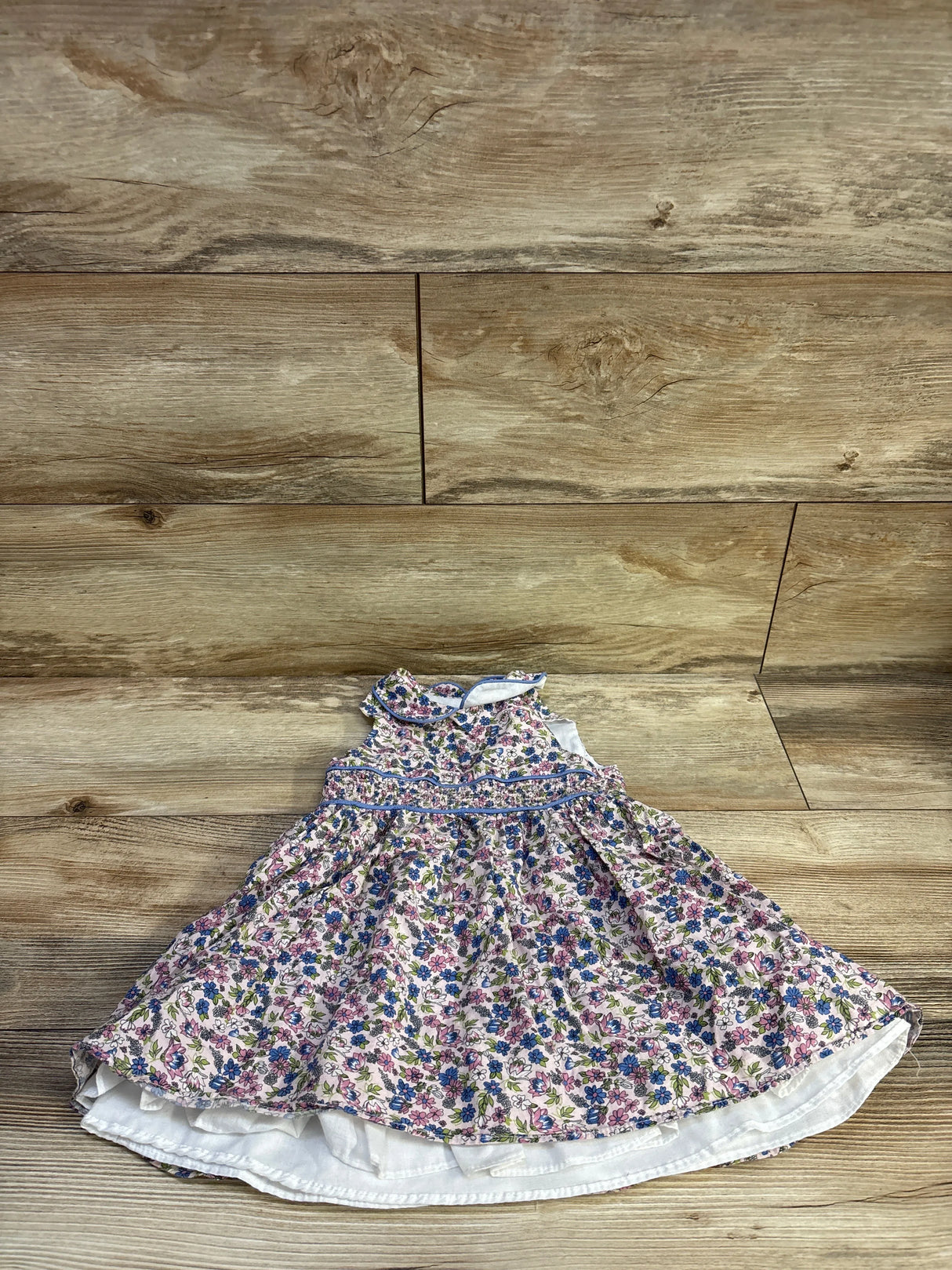 Nordstrom Floral Sleeveless Dress Pink sz 24m