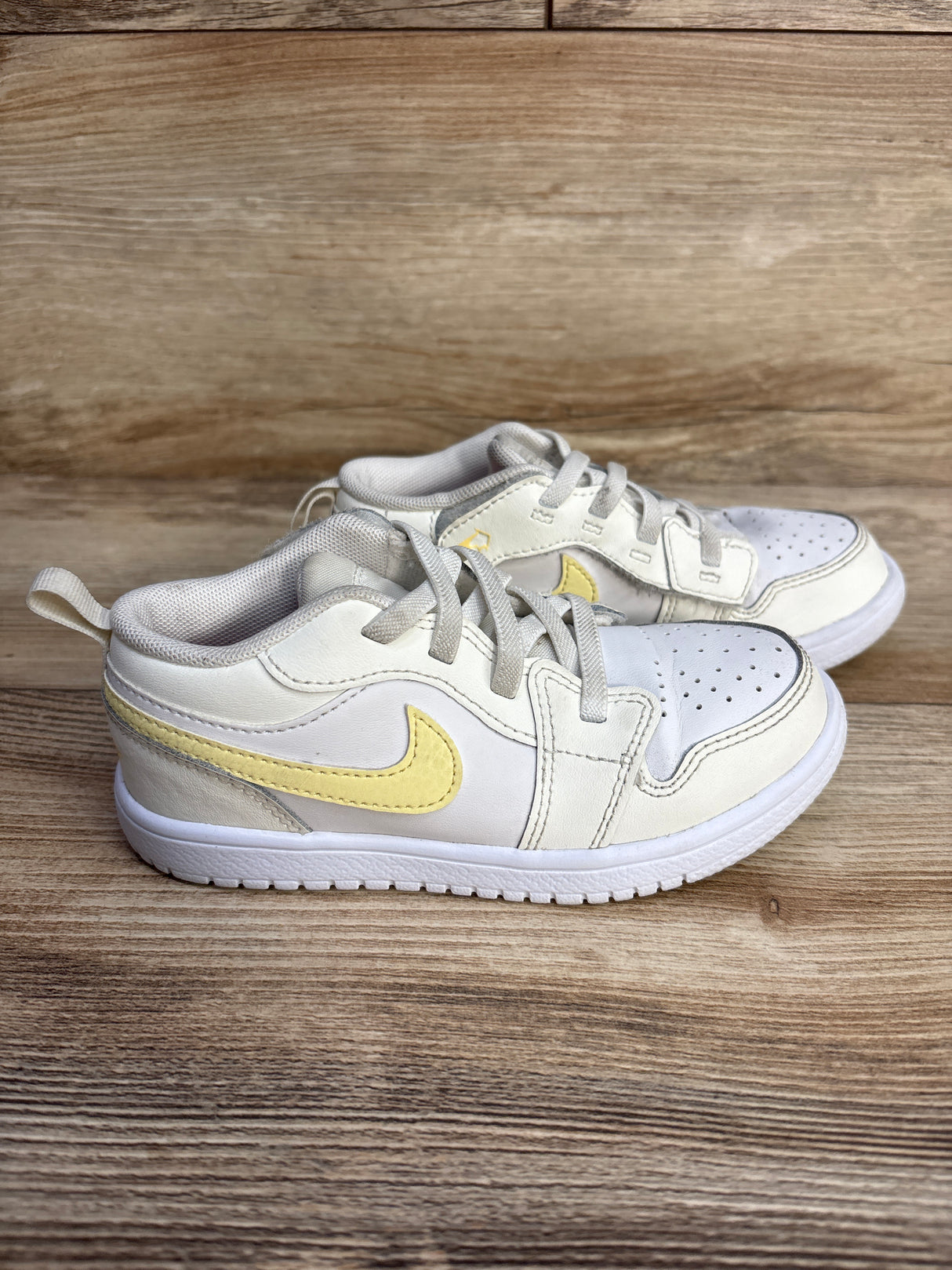 Air Jordan 1 Low ALT TD 'Sail Light Laser Orange' Sneakers sz 10c