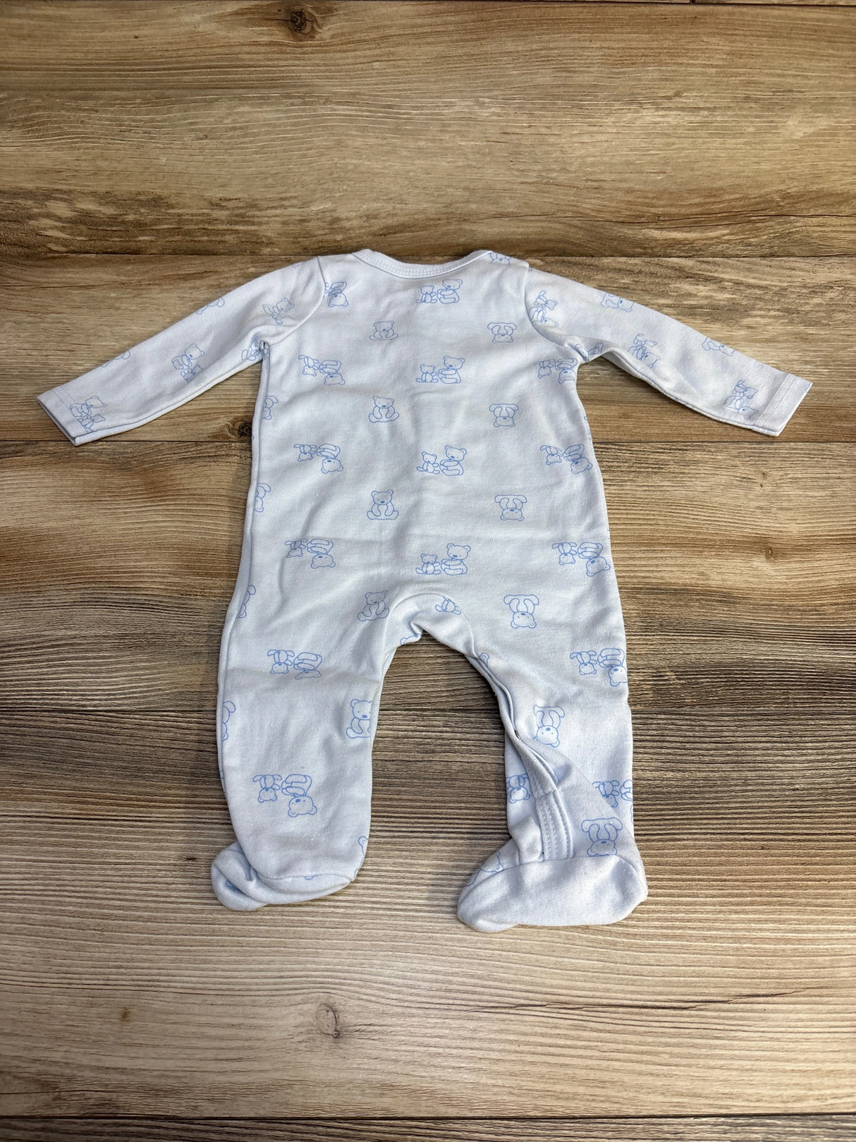 Sterling Baby Bear Print Sleeper Blue sz 9m - Me n Mommy To Be