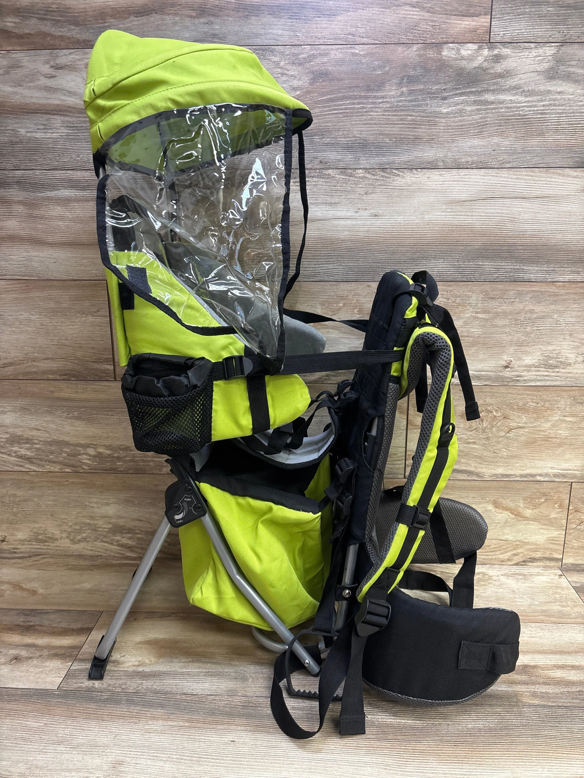Besrey Toddler Hiking Backpack Carrier - Lime Green