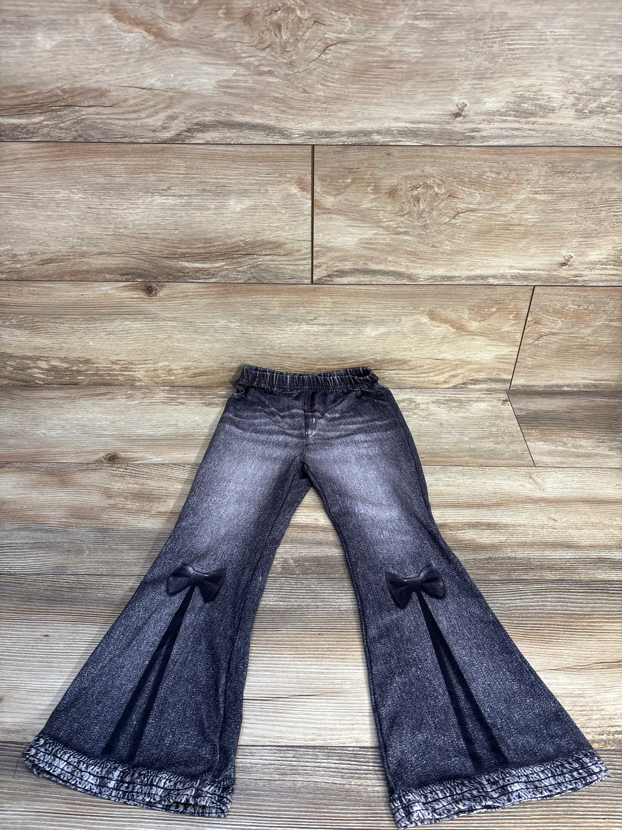 Shein Flared Jeggings Black sz 5T