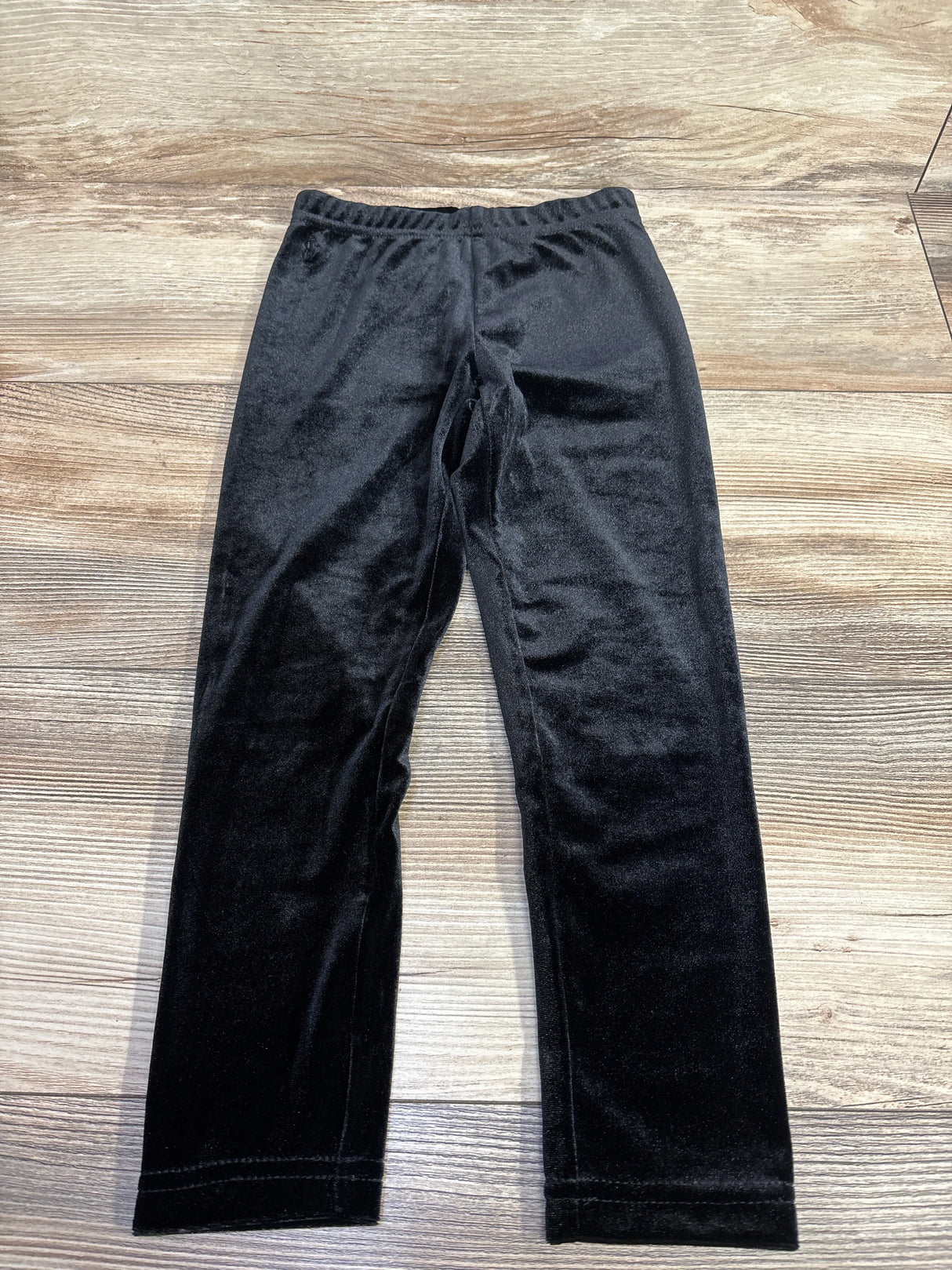 Ralph Lauren Stretch Velvet Leggings Black sz 5T