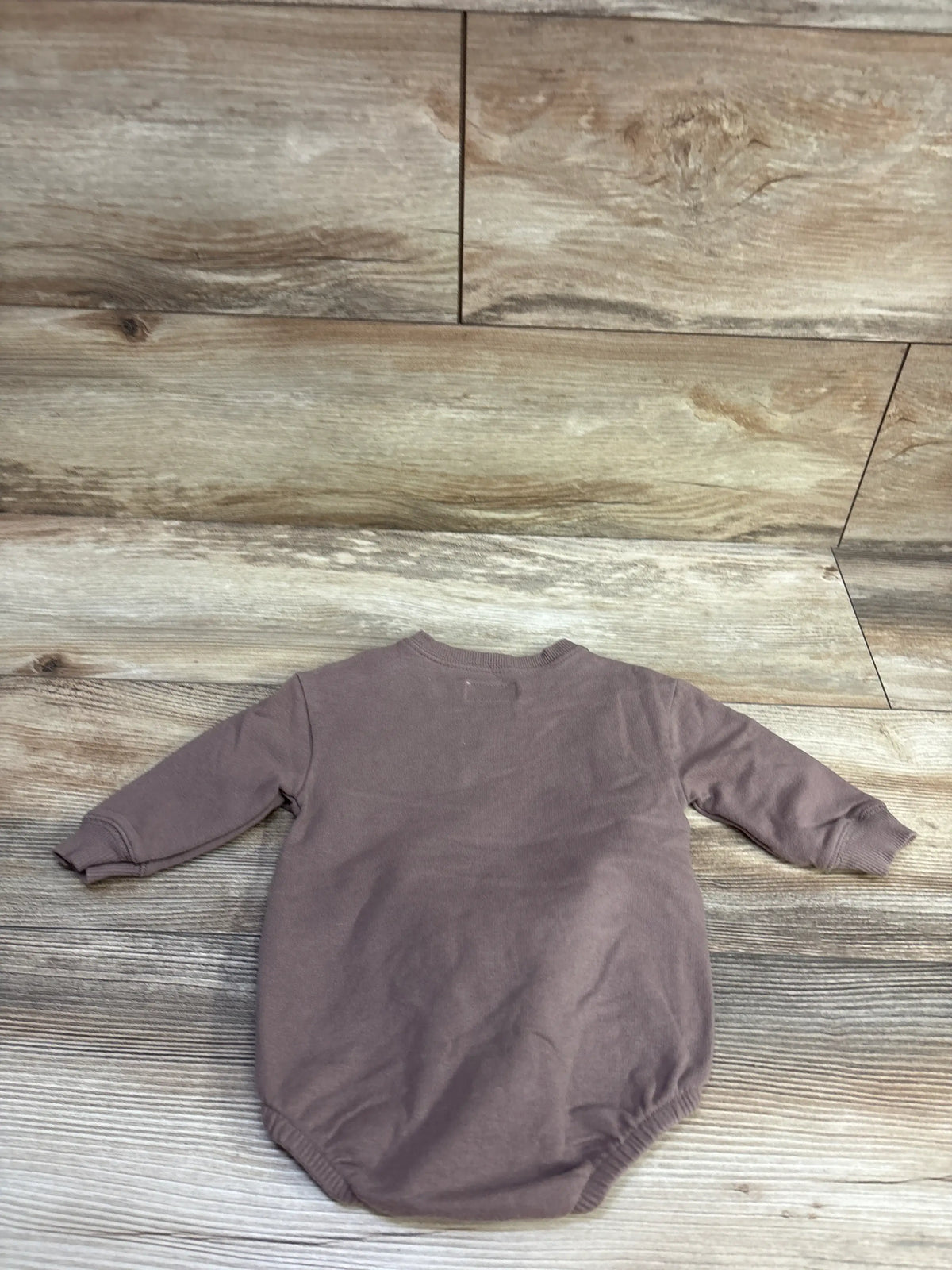 Little Planet Gobble! Gobble! Sweatshirt Bubble Romper Brown sz 6m
