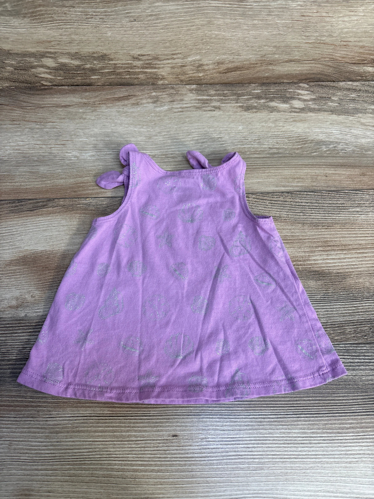 First Impressions Seashells Tank Top Purple sz 6-9m - Me n Mommy To Be