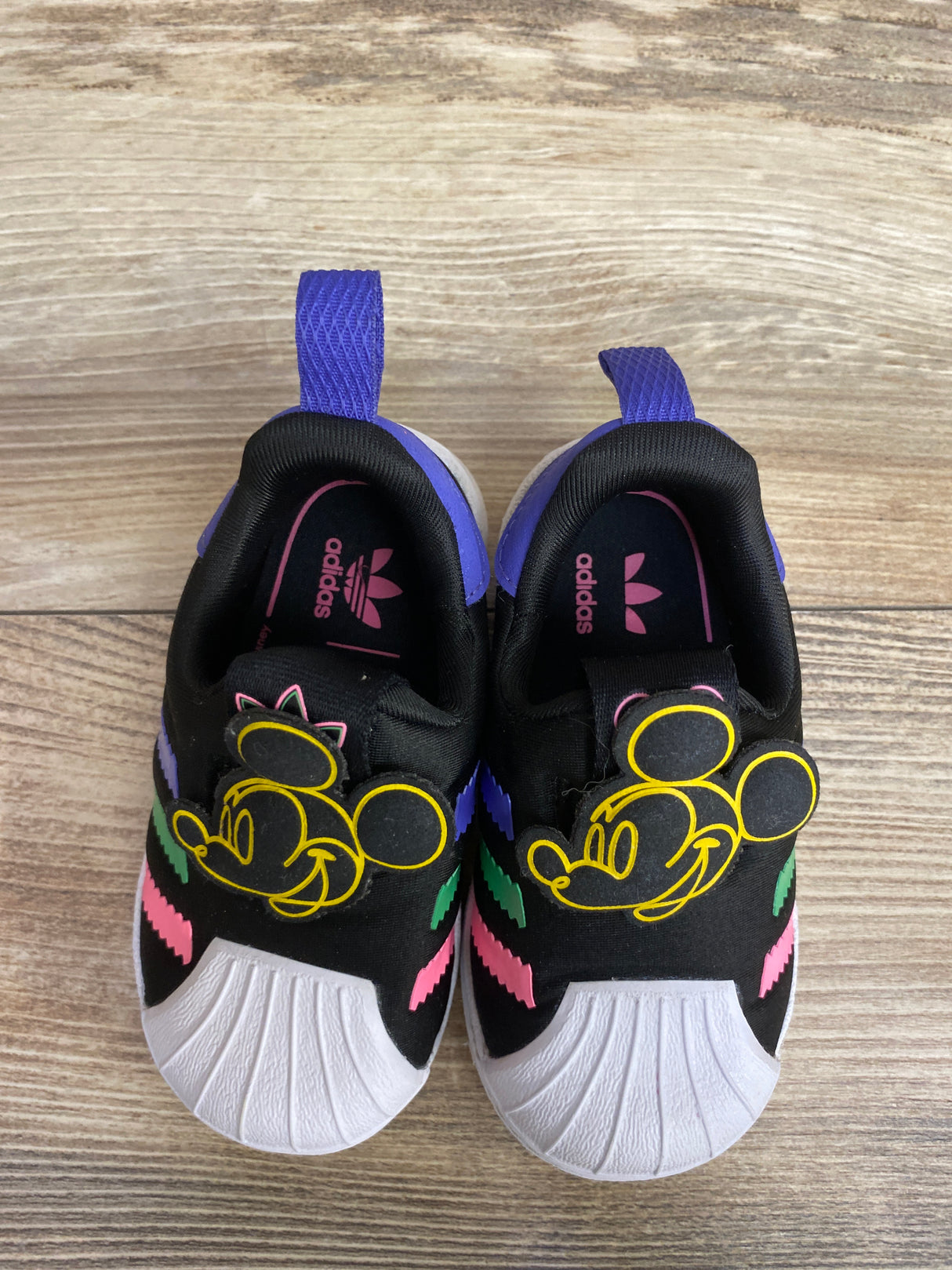 Adidas x Disney Superstar 360 Sneakers Black sz 5.5c