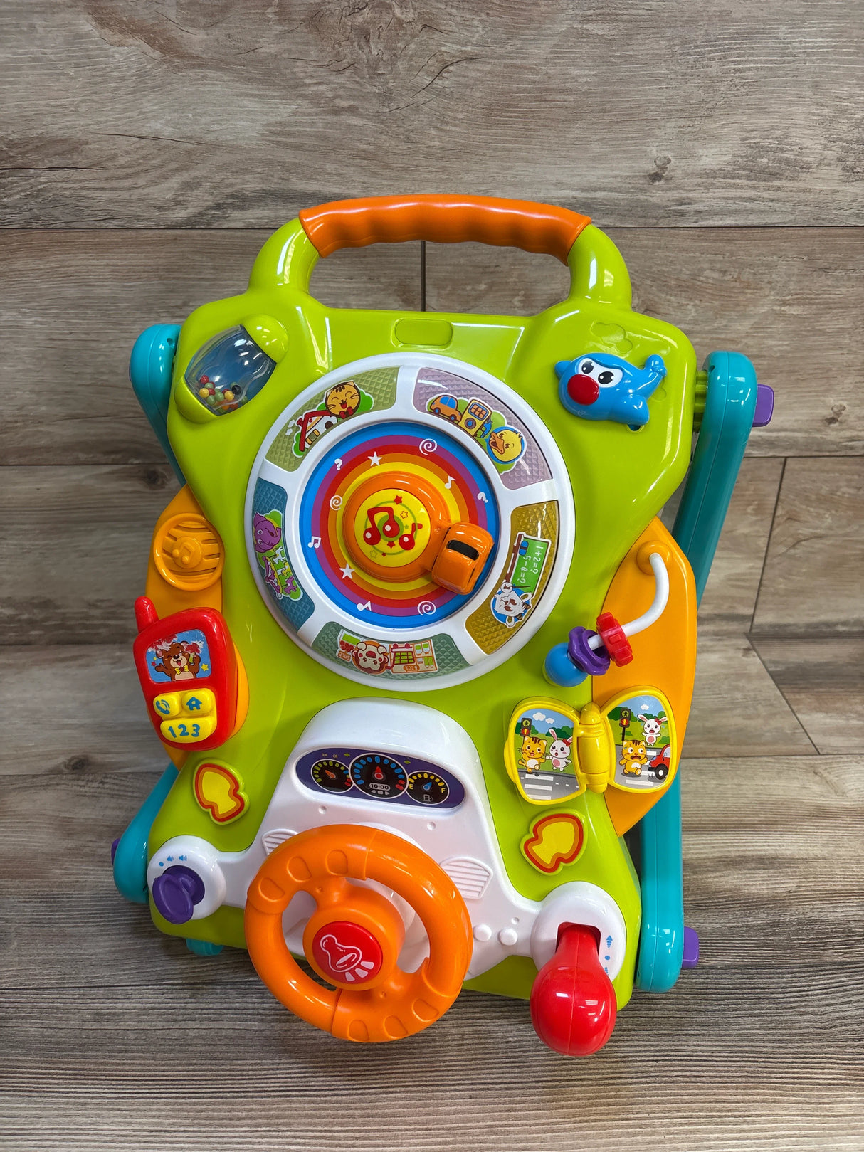 Hola 3-in-1 Convertible Baby Activity Table & Walker