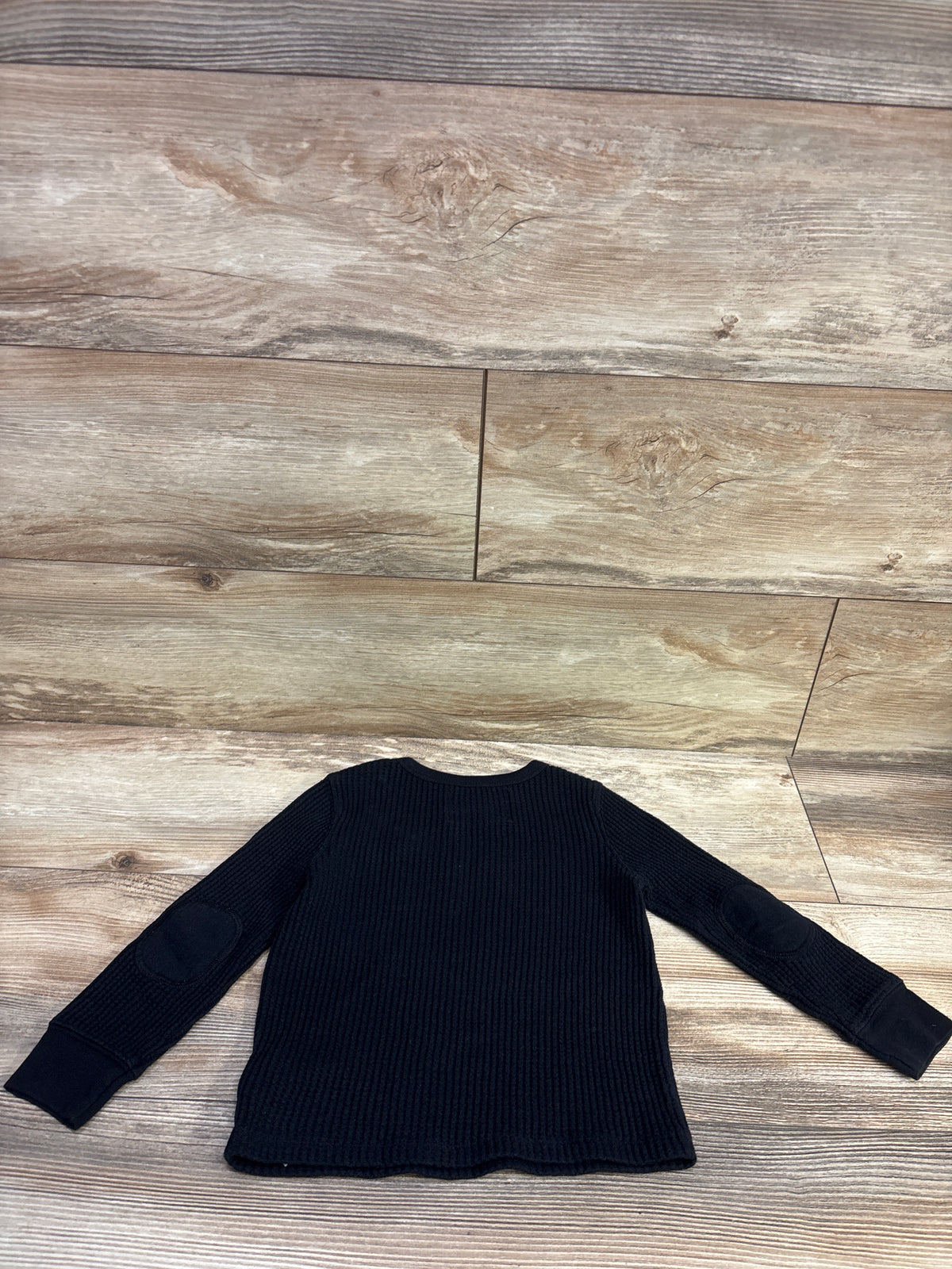 Old Navy Thermal Pocket Shirt Black sz 3T