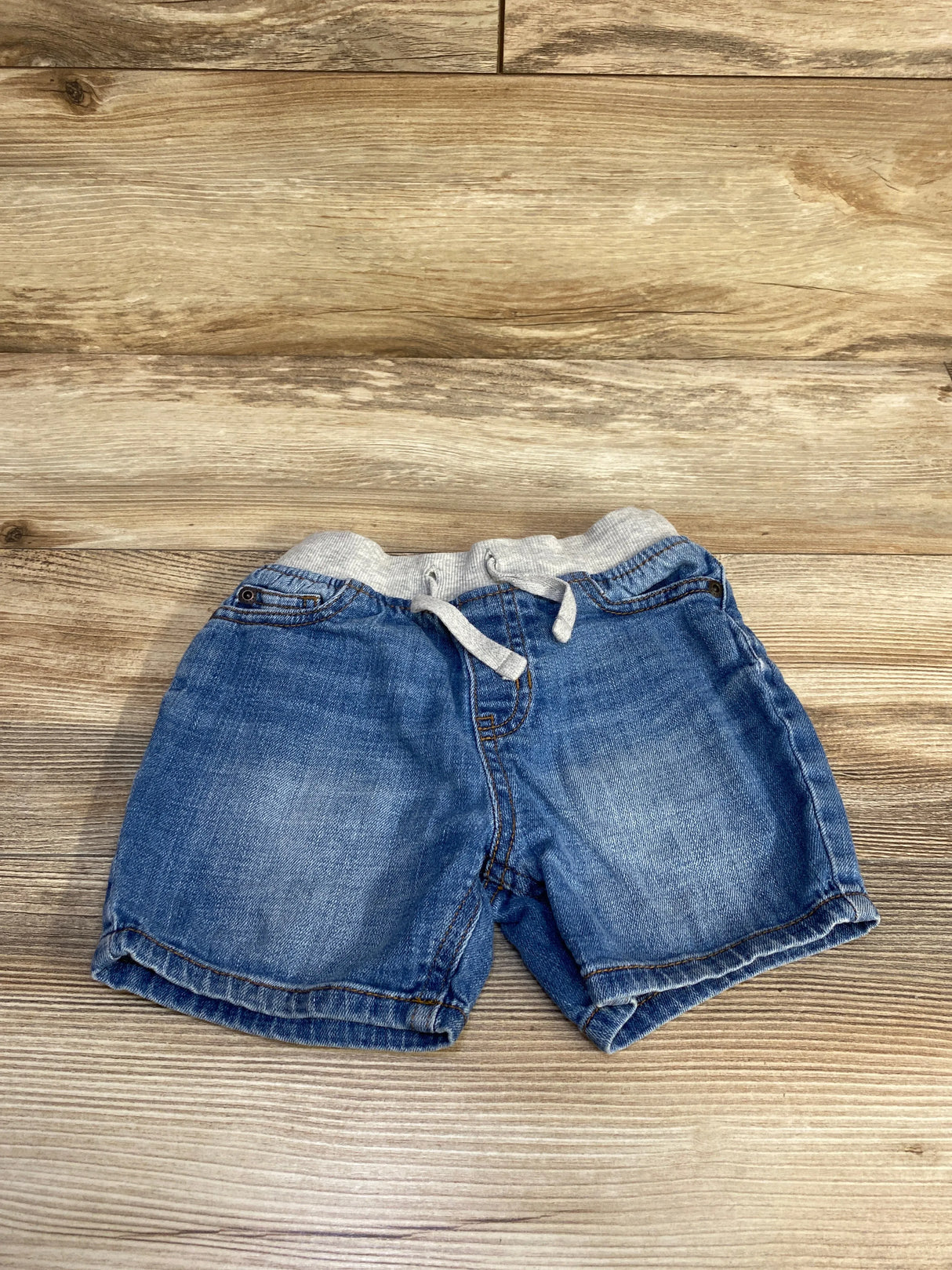 Tucker + Tate Drawstring Denim Shorts Blue sz 24m - Me n Mommy To Be