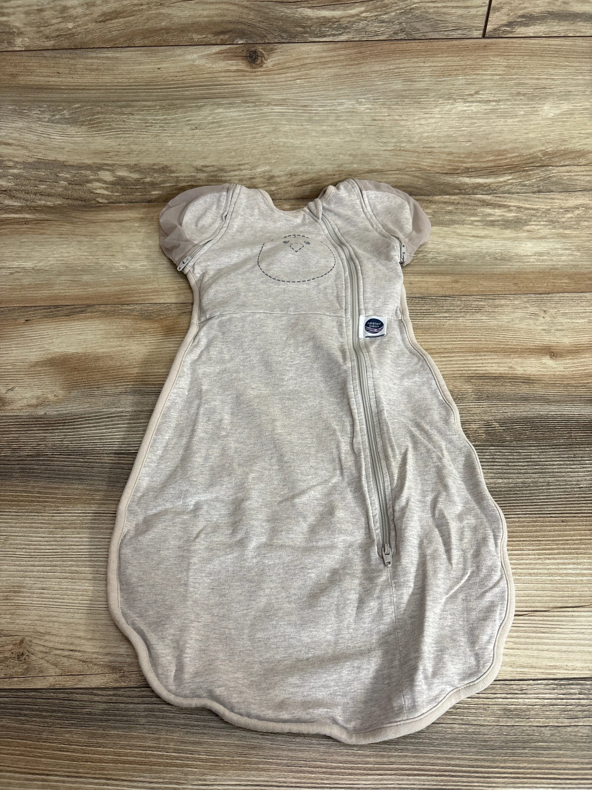 Nested Bean Zen One Air 6-in-1 Adaptable Baby Sleep Sack Beige sz S(3-6m)