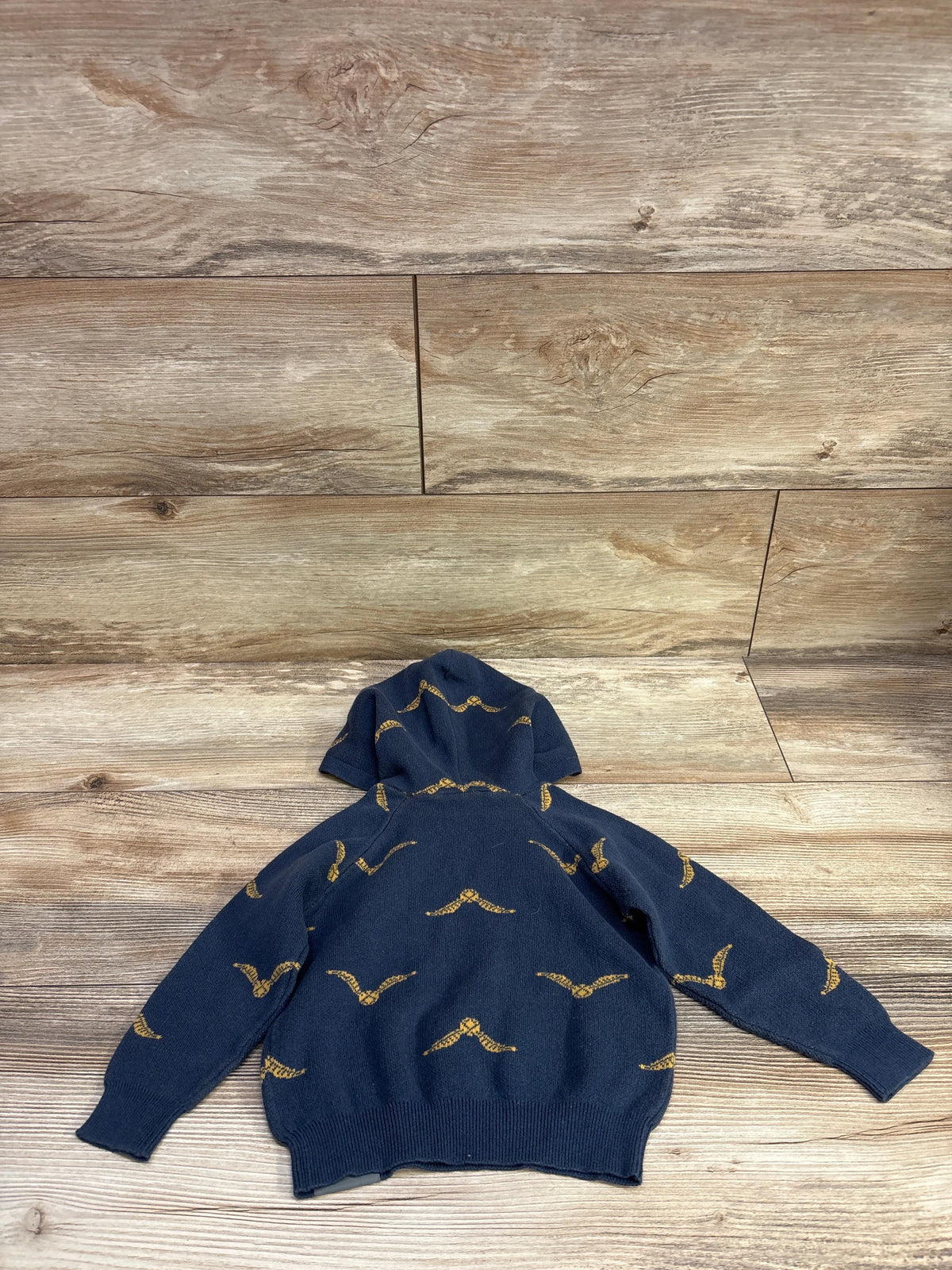 Modern Moments x Harry Potter Sweater Knit Hoodie Blue sz 2T