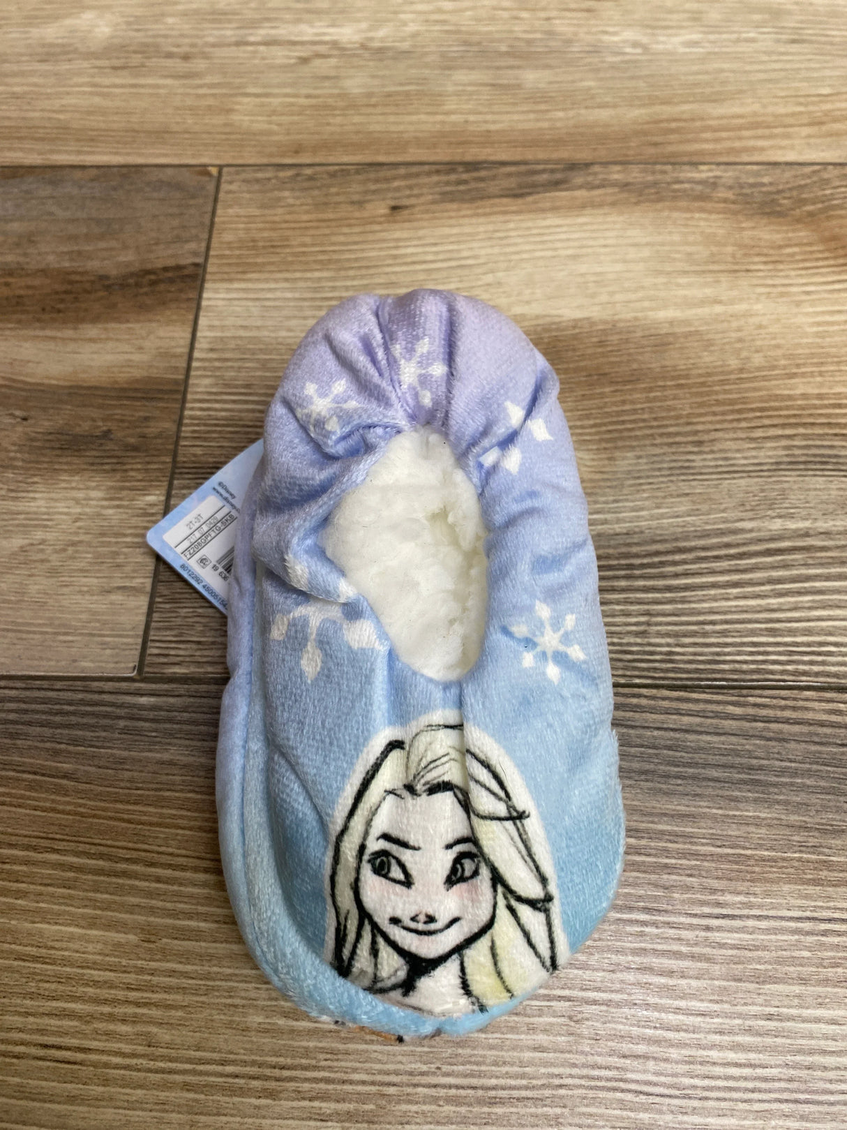 NEW Disney Frozen Slippers Blue sz 2T-3T
