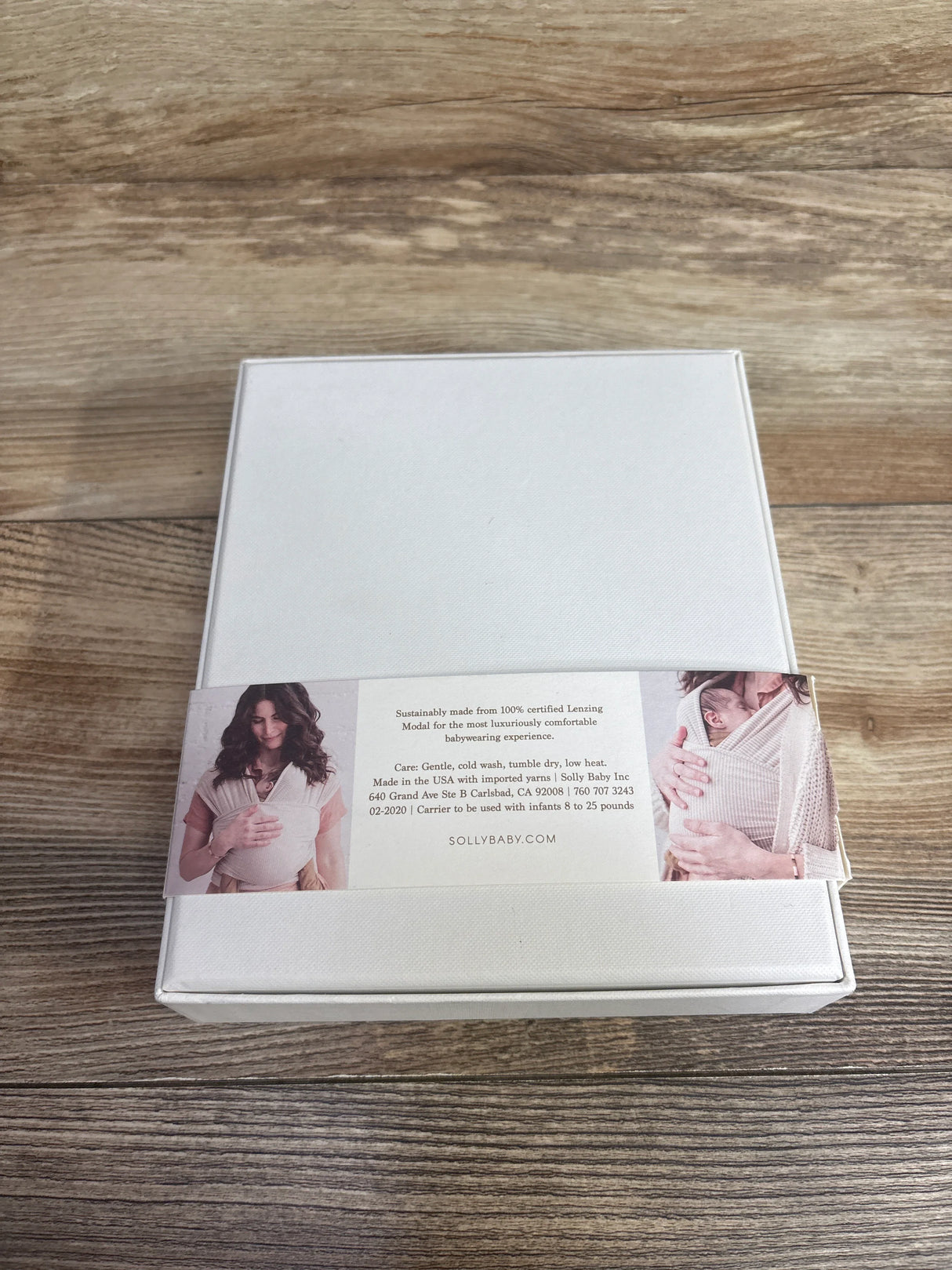 NEW Solly Baby Cottage Rose Wrap Carrier 8-25lbs