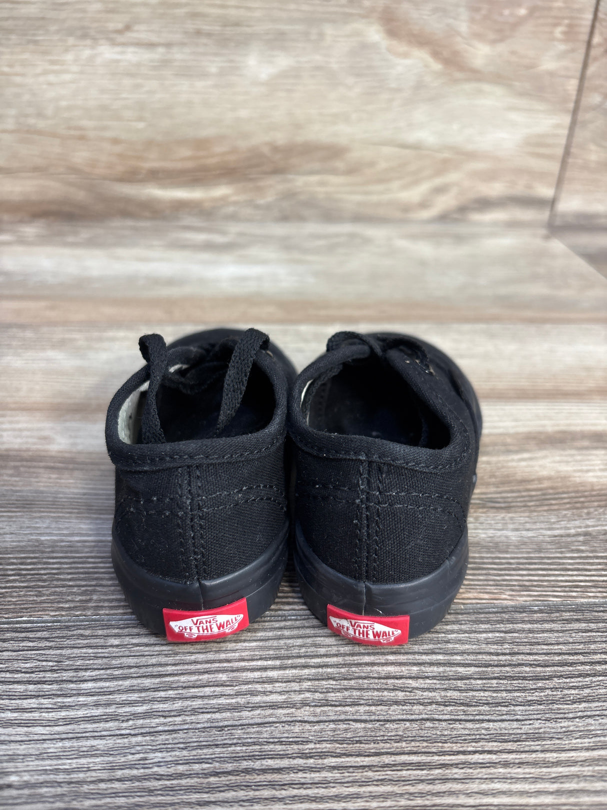 Vans Authentic Low Top Sneakers Black sz 5c
